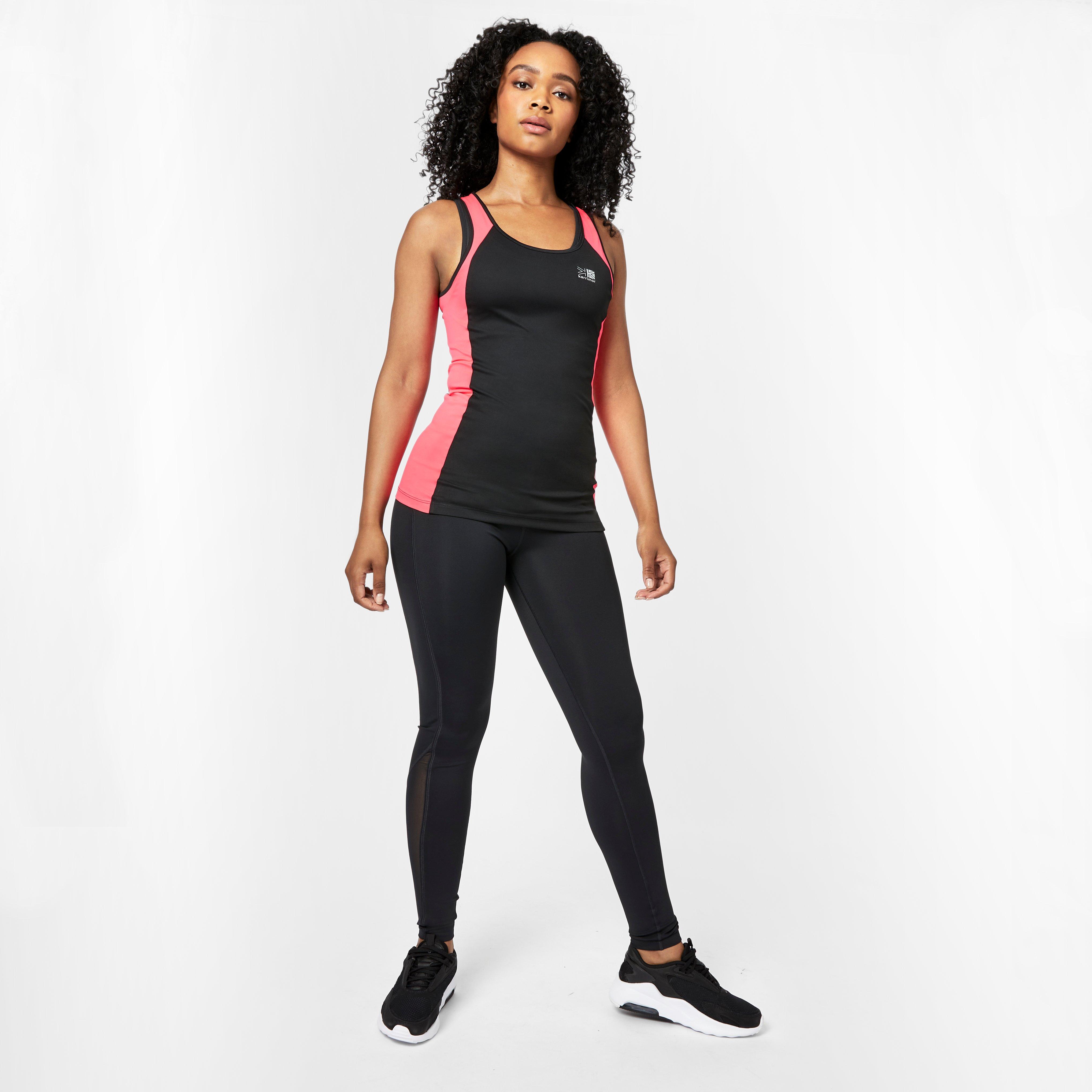 Black/Pink - Karrimor - Longline Sports Vest - 4