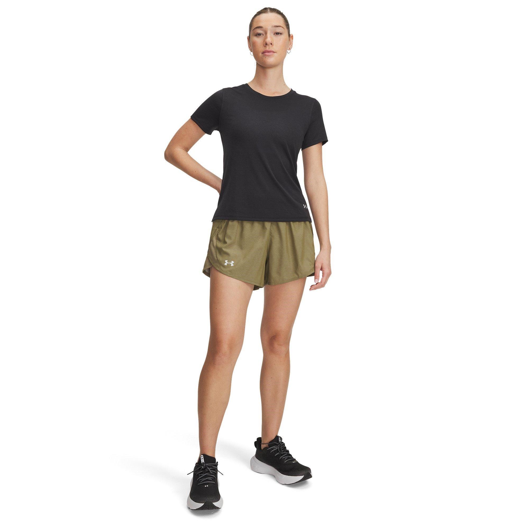 Bayou/Reflctive - Under Armour - Women's Fly By Performance Running Shorts - 3