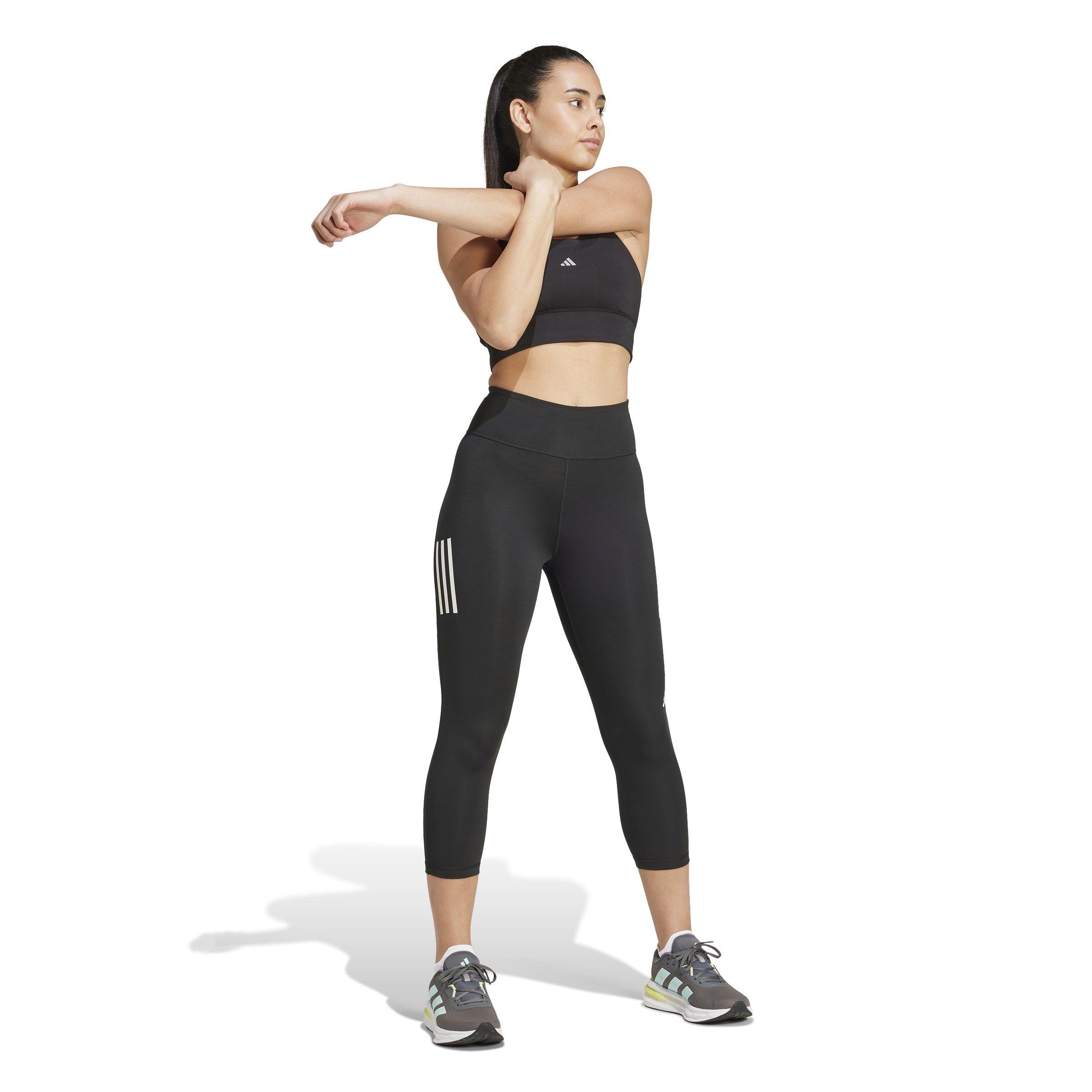 Black - adidas - Women's Own The Run Capri - 4