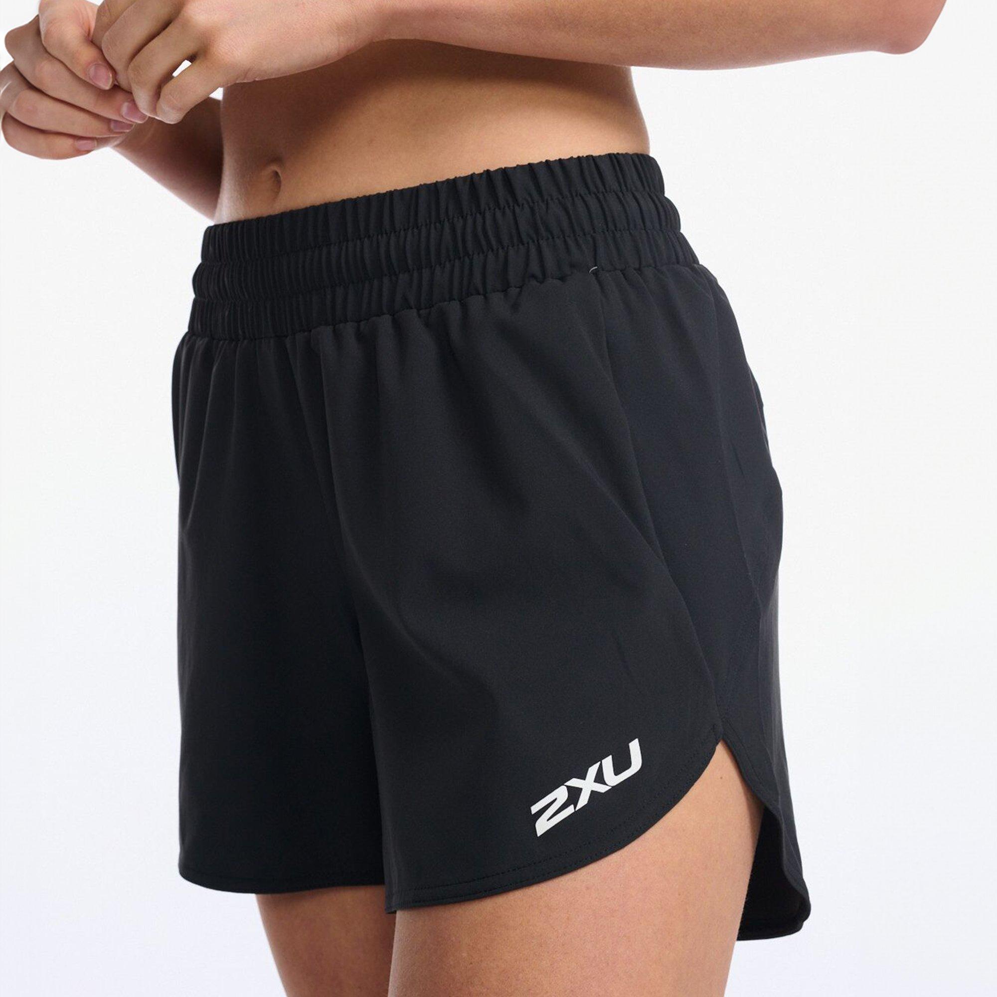 Black/White - 2XU - Aspire 5inch Shorts - 5