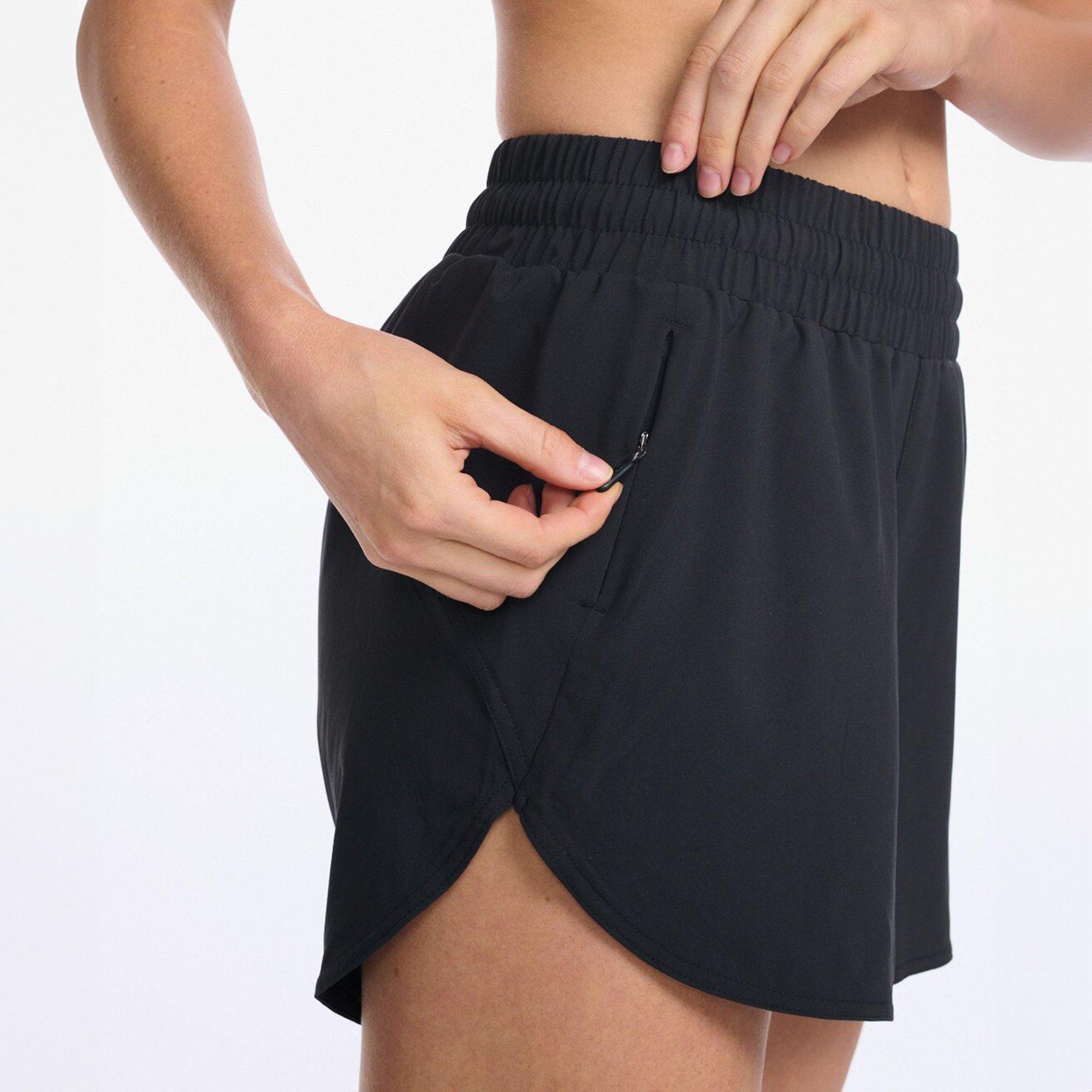 Black/White - 2XU - Aspire 5inch Shorts - 6