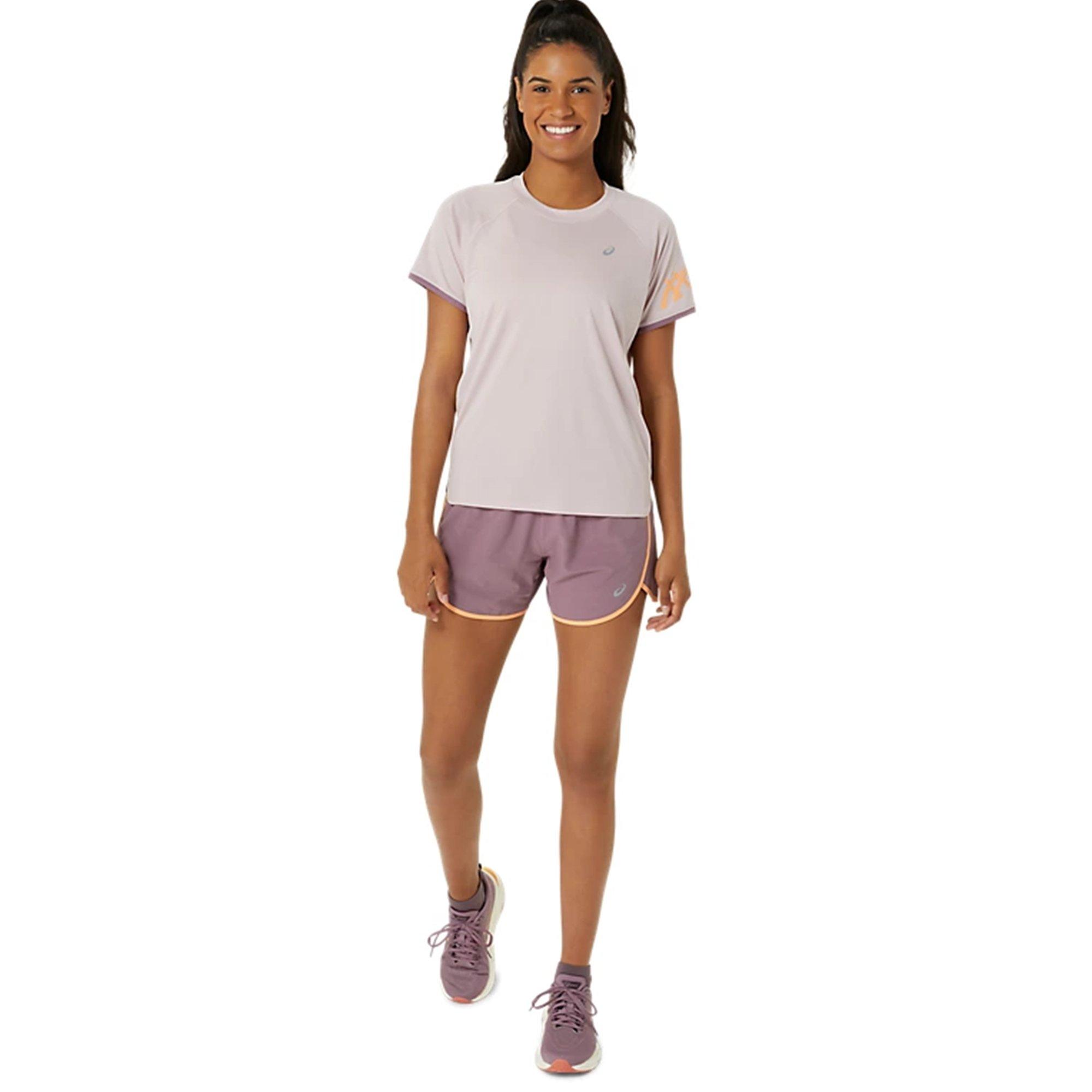 DUSTY MAUVE - Asics - Icon 4IN Womens Short - 4