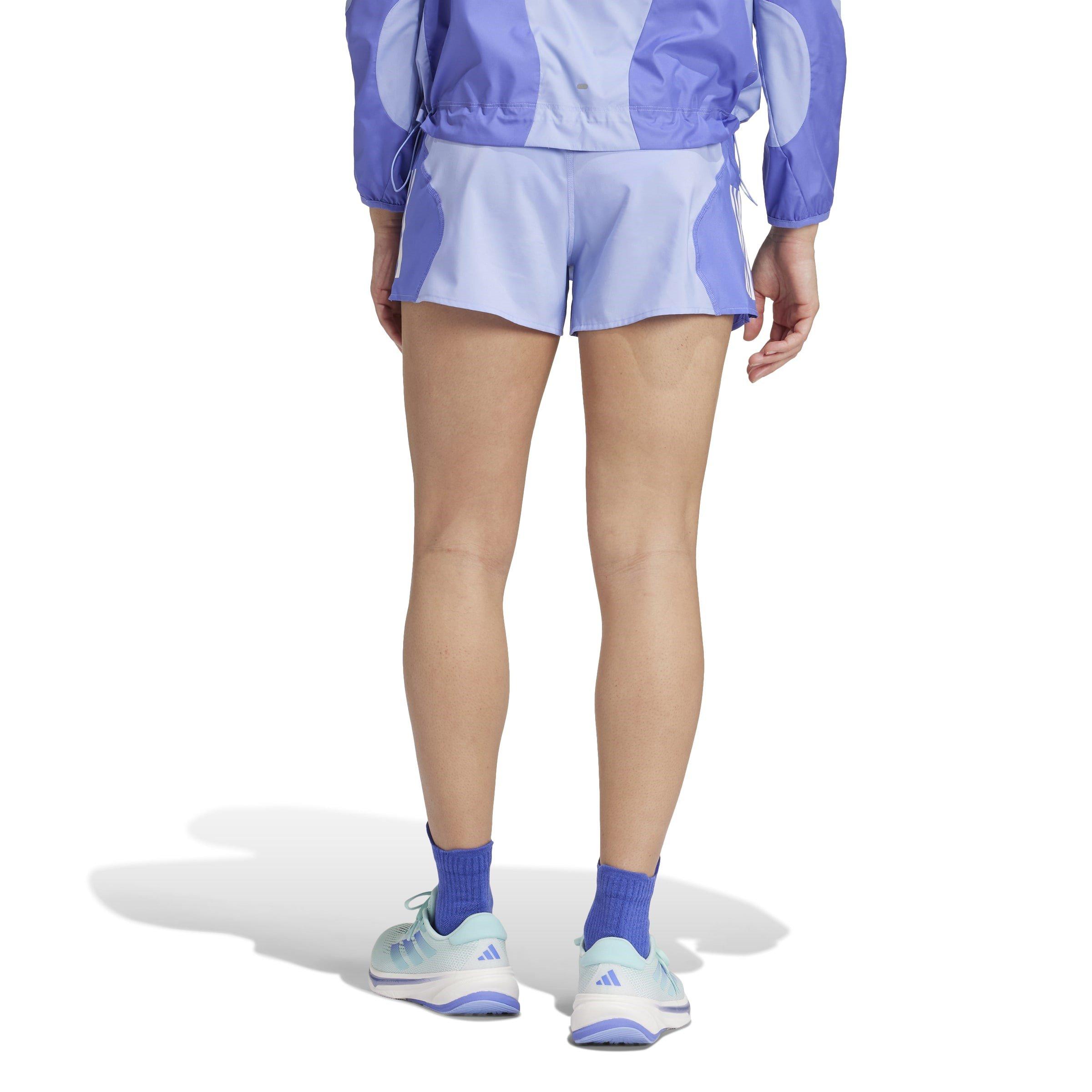 Cobalt/Blue - adidas - adidas Own the Run Base Womens Shorts - 3