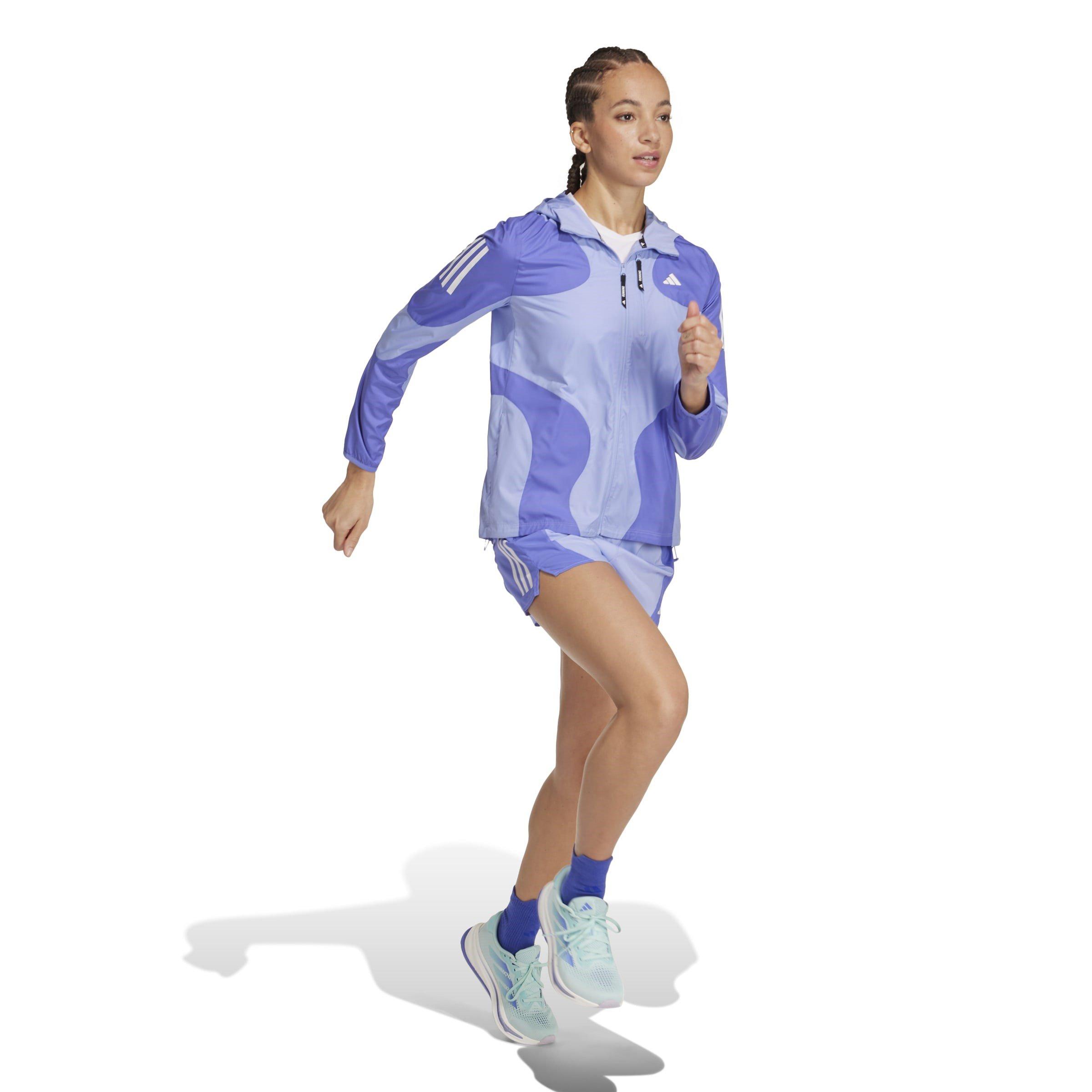 Cobalt/Blue - adidas - adidas Own the Run Base Womens Shorts - 4