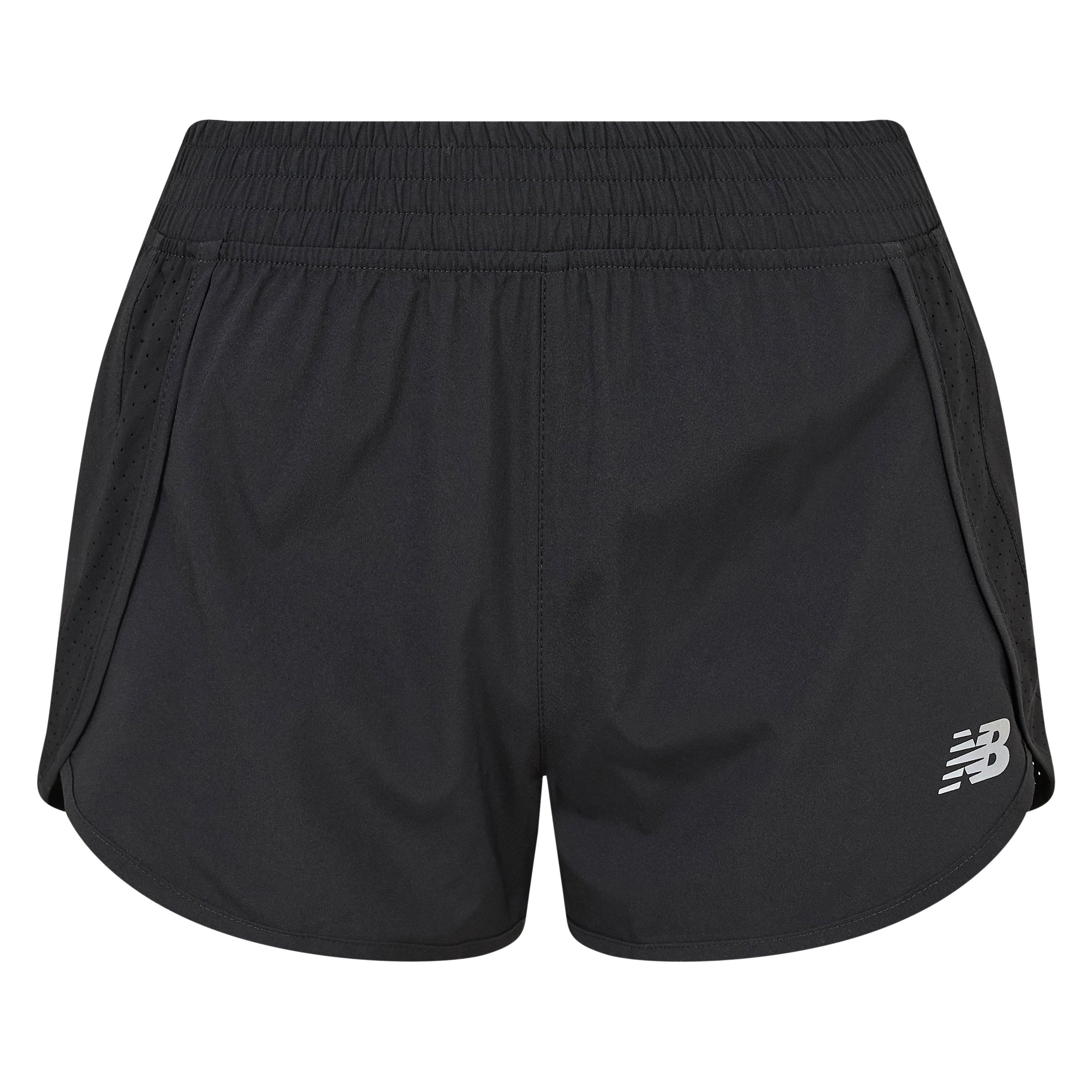 Black - New Balance - NB 3 Inch Running Shorts Womens - 1