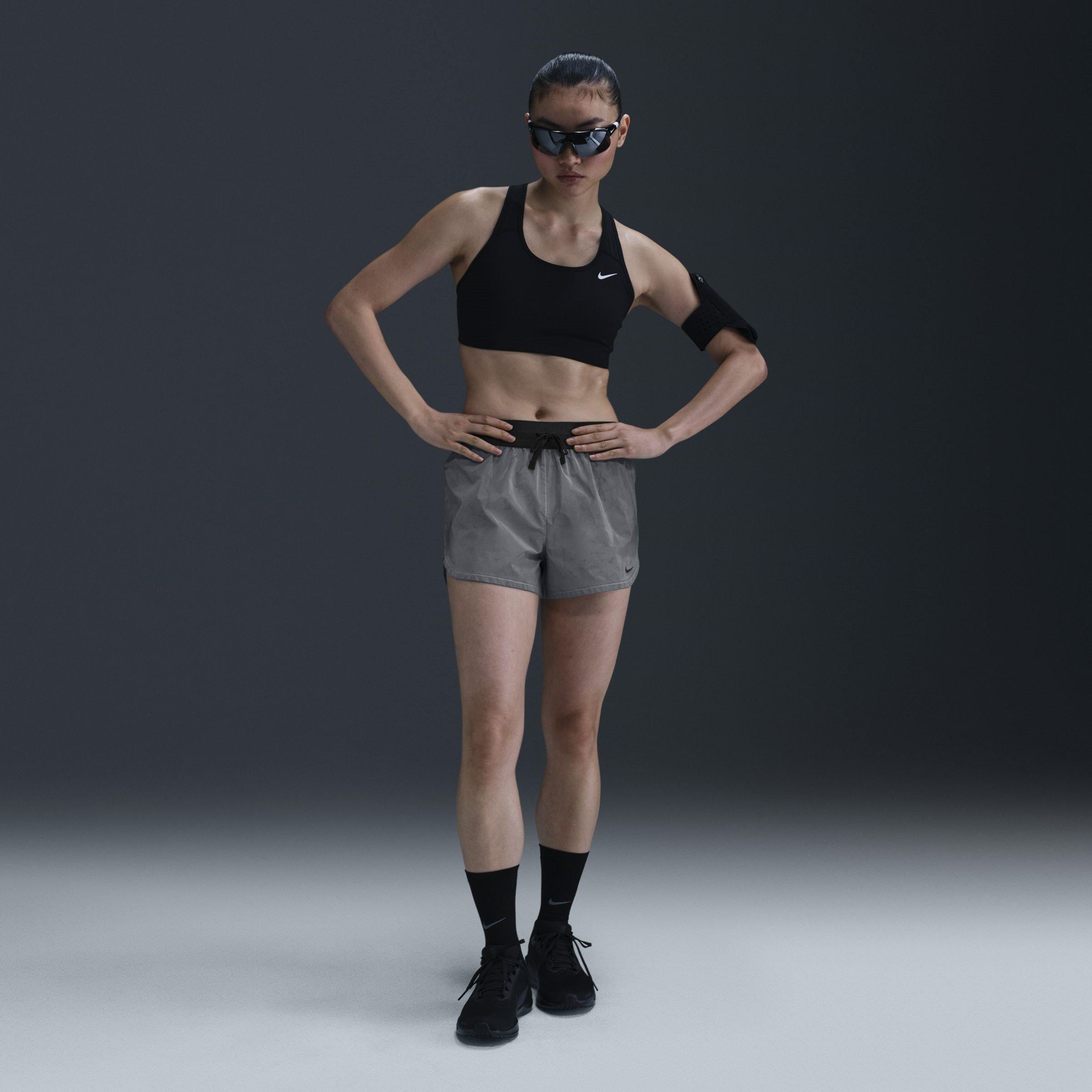 Blk/Ref.Silver - Nike - Running Division Womens Running Shorts - 2