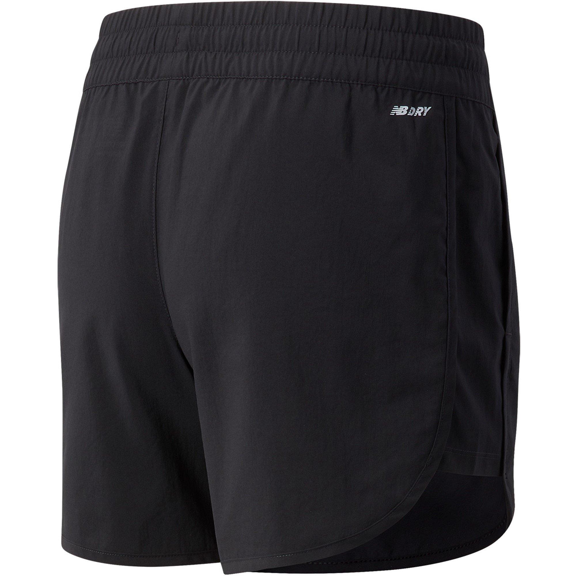 Crna - New Balance - 5 Inch Shorts - 2