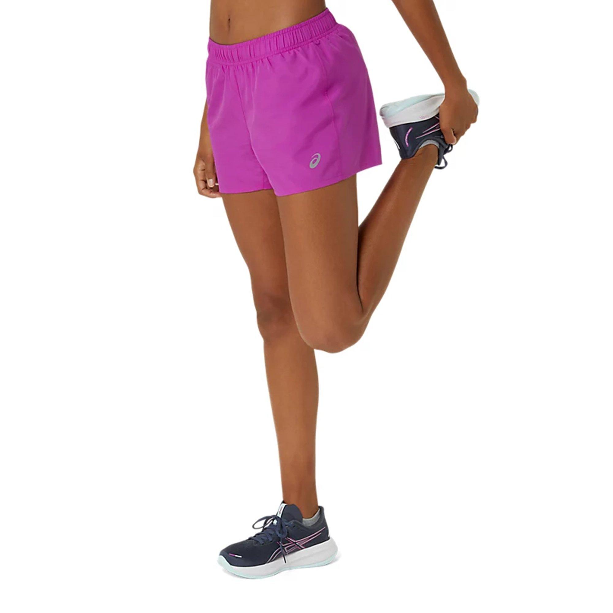 BOLD MAGENTA - Asics - asics Silver 4 Inch Womens Performance Shorts - 4