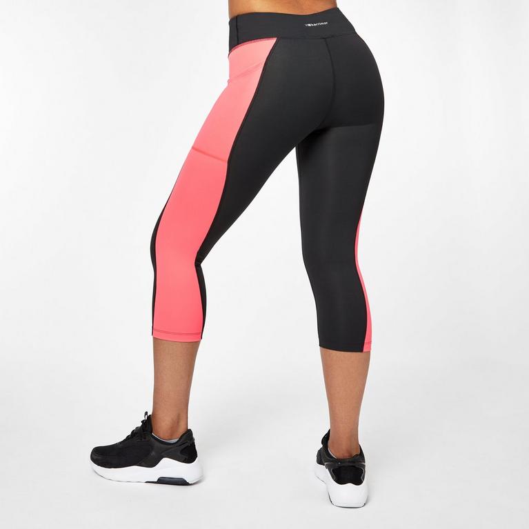 Karrimor Womens Running Tights (Black/Pink) - Sports Direct