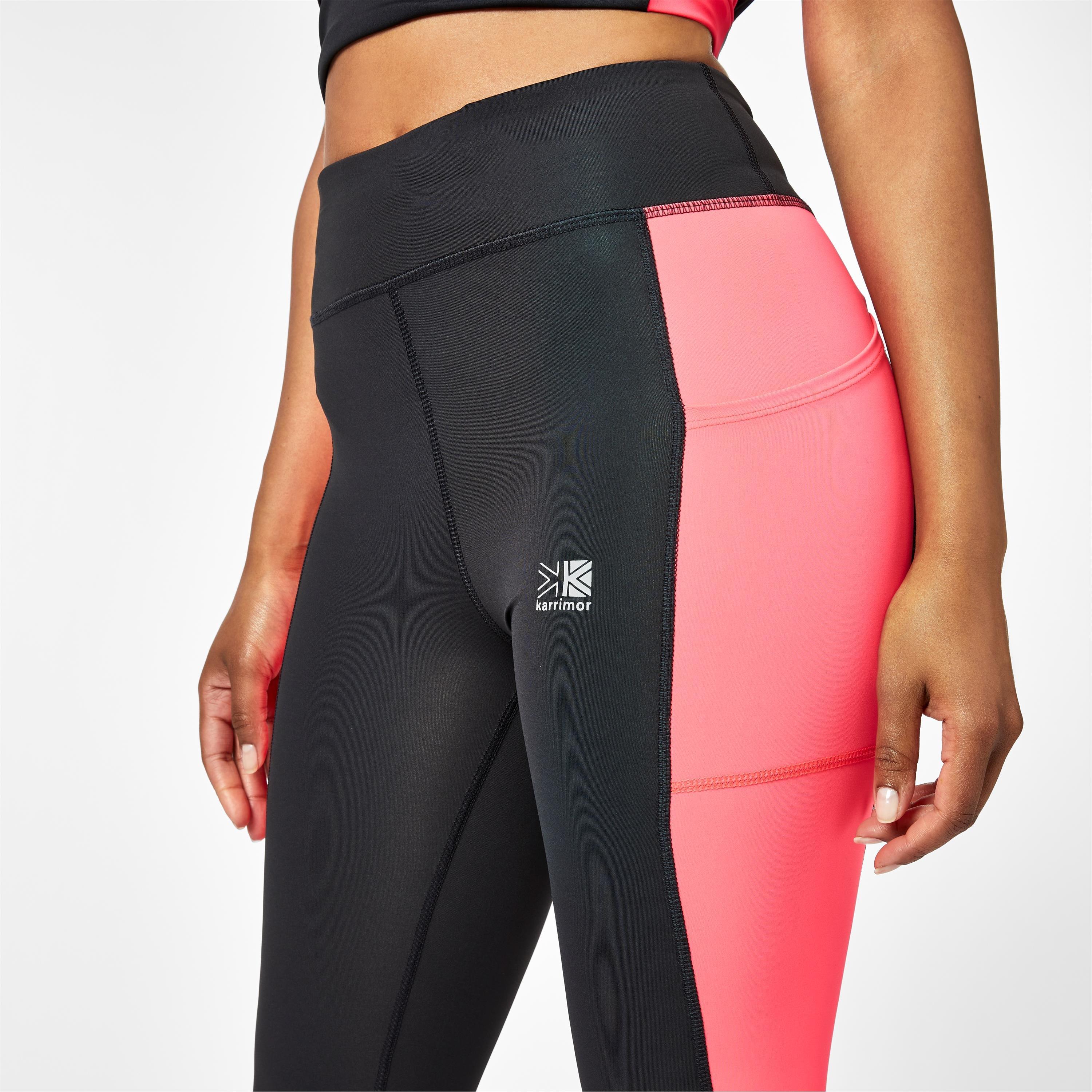 Black/Pink - Karrimor - Run Capri Tights - 5