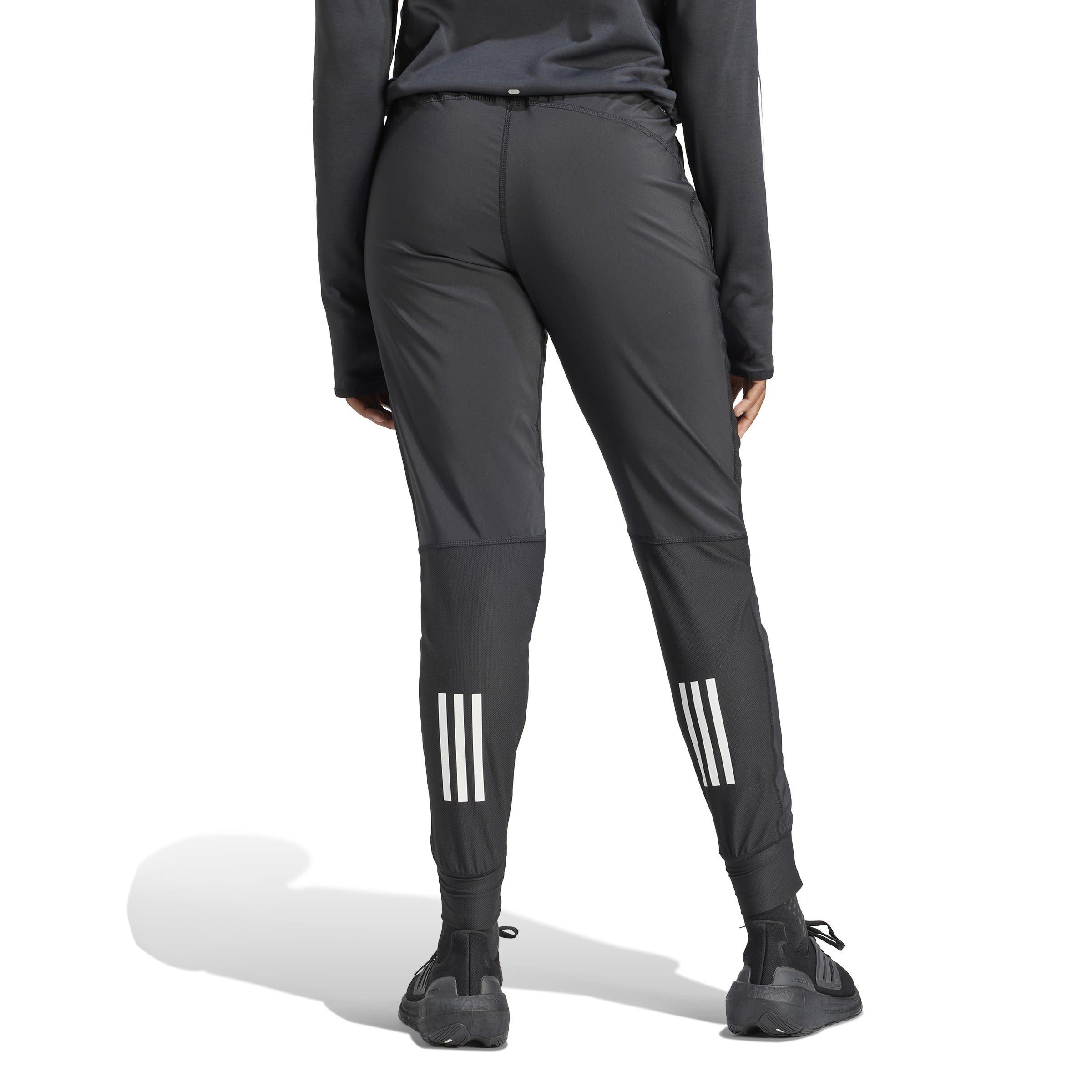 Black - adidas - Own the Run Womens Performance Joggers - 3