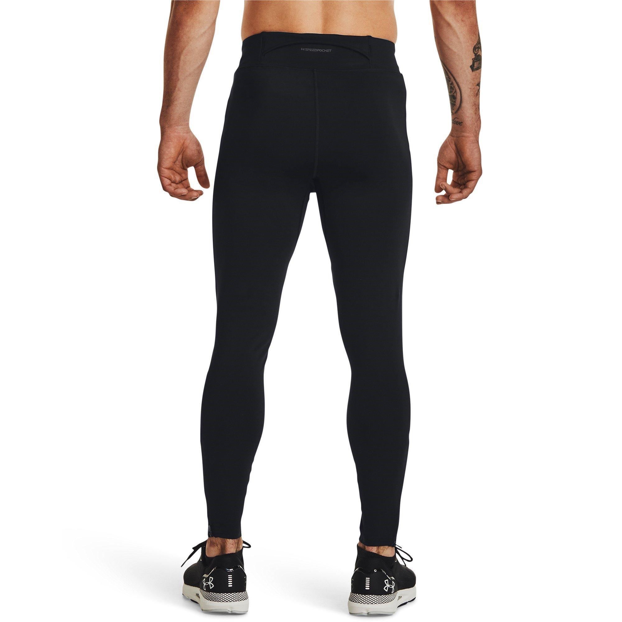Black/Reflec - Under Armour - Men's Launch Pro Performance Running Tights - 3
