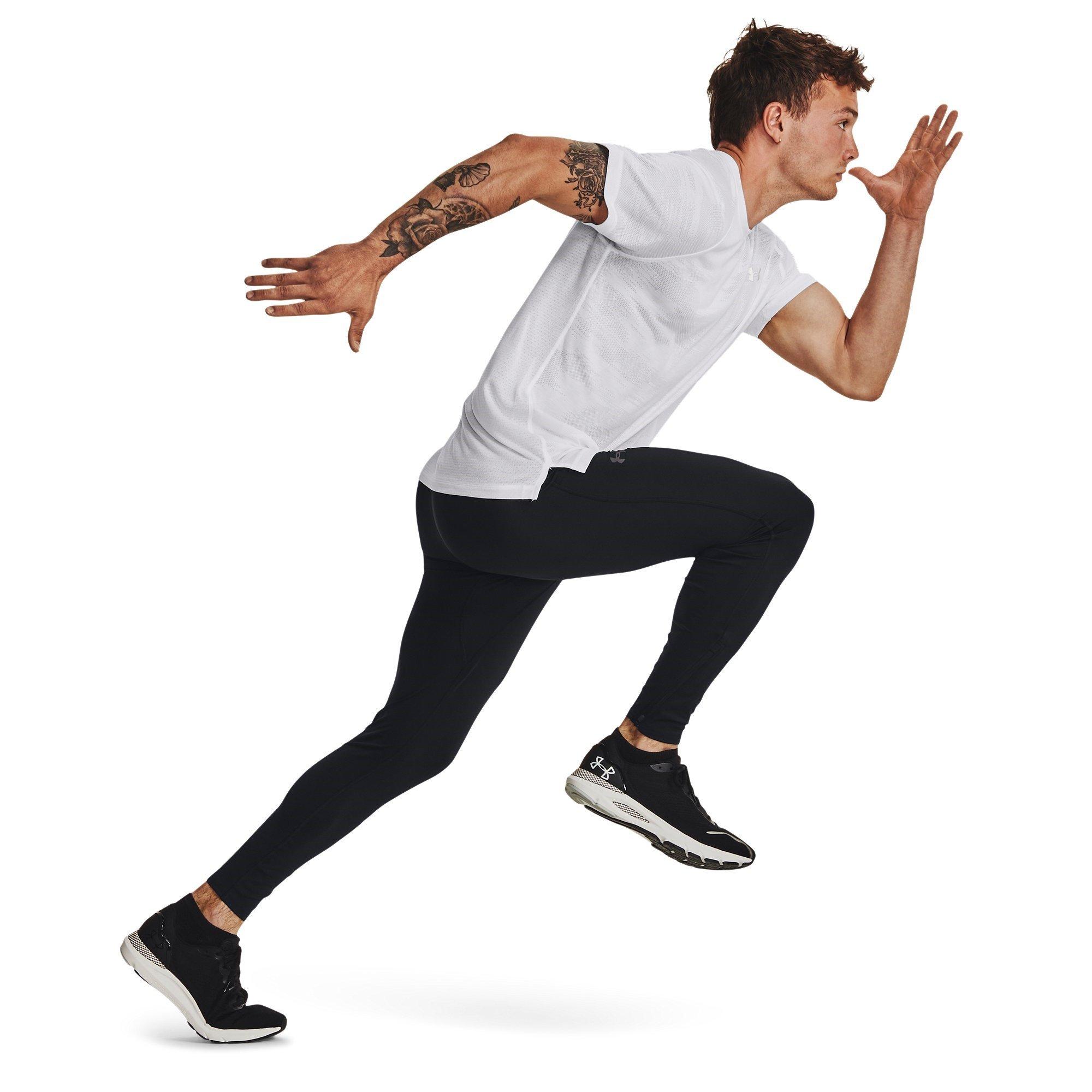 Black/Reflec - Under Armour - Men's Launch Pro Performance Running Tights - 5