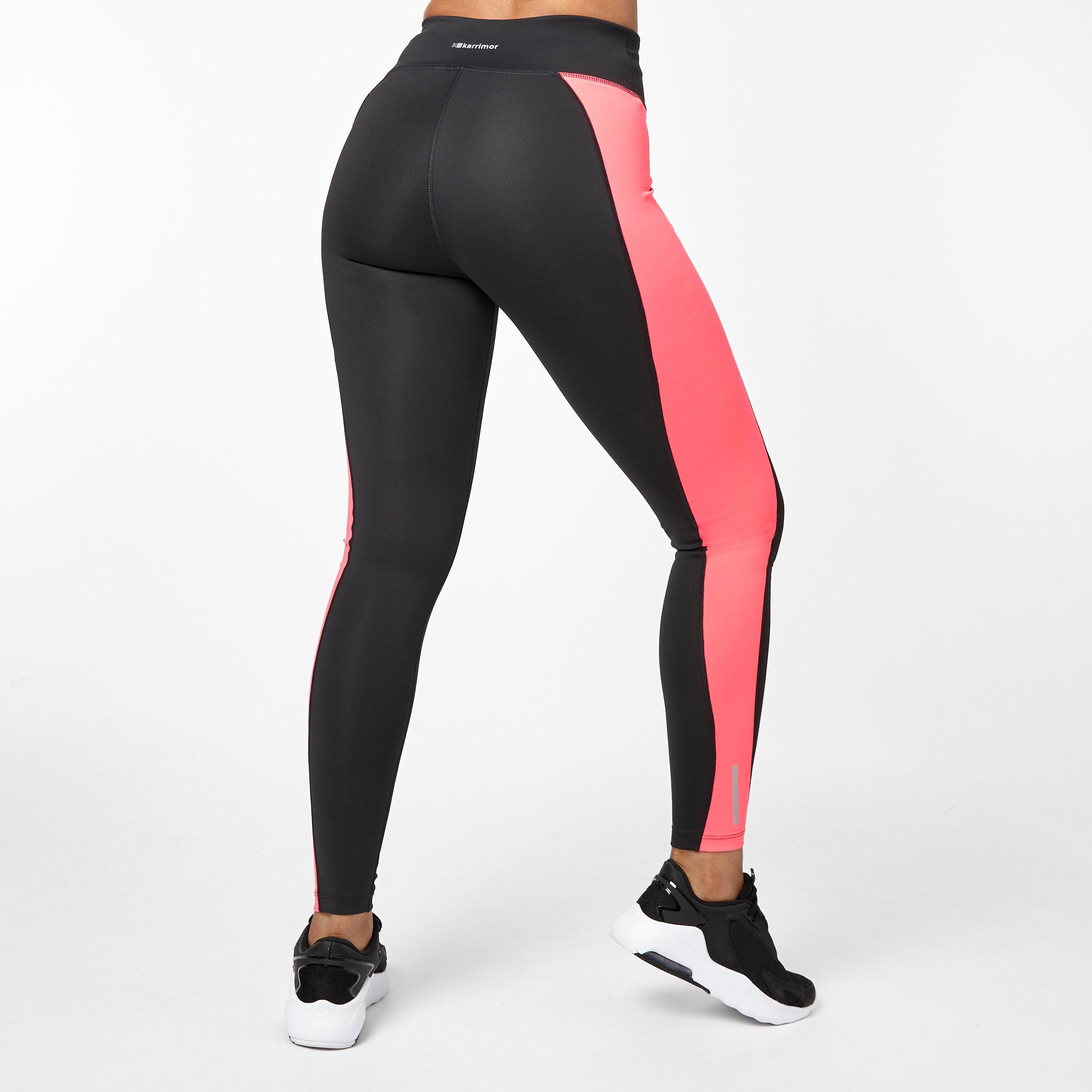 Black/Pink - Karrimor - Running Tights - 2