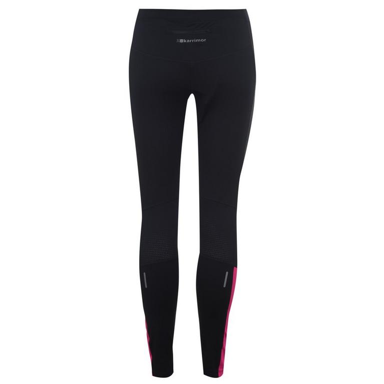 Karrimor Ladies Running Trousers Jogging Tight Long Black Pink all