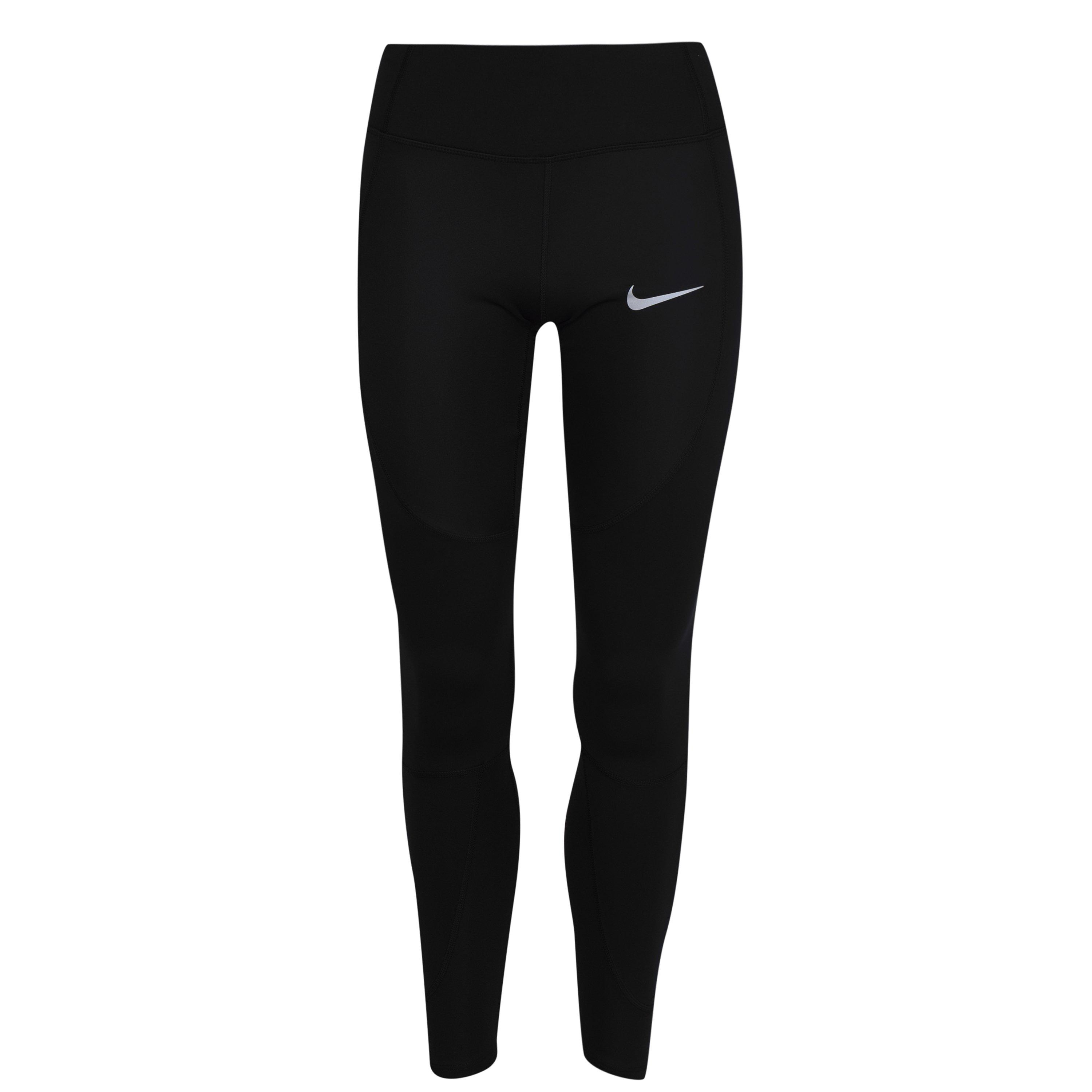 NERO/NERO/RIFL - Nike - Repel Epic Running Tights Ladies - 1