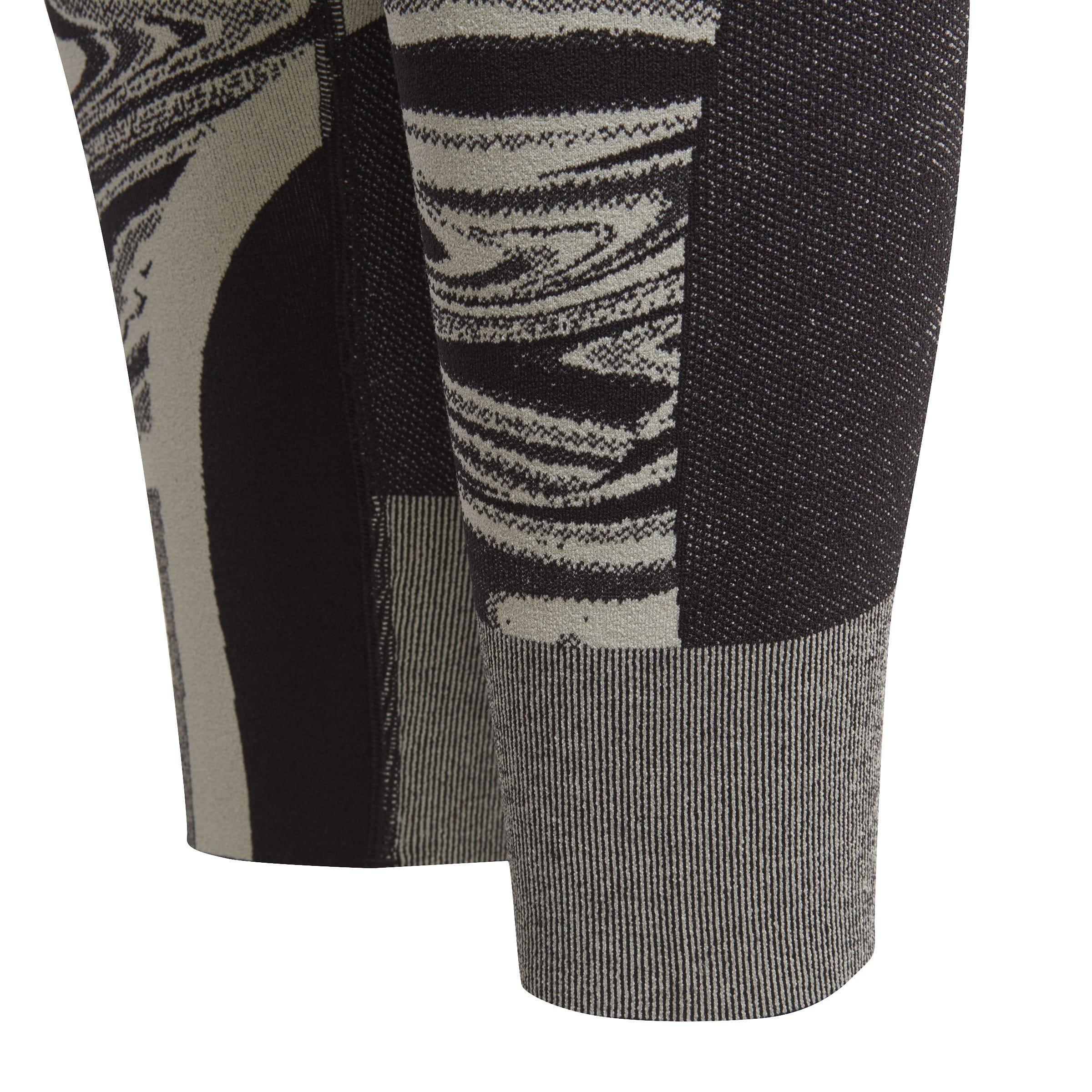 crna - adidas - Glam On Performance Running Tights - 5