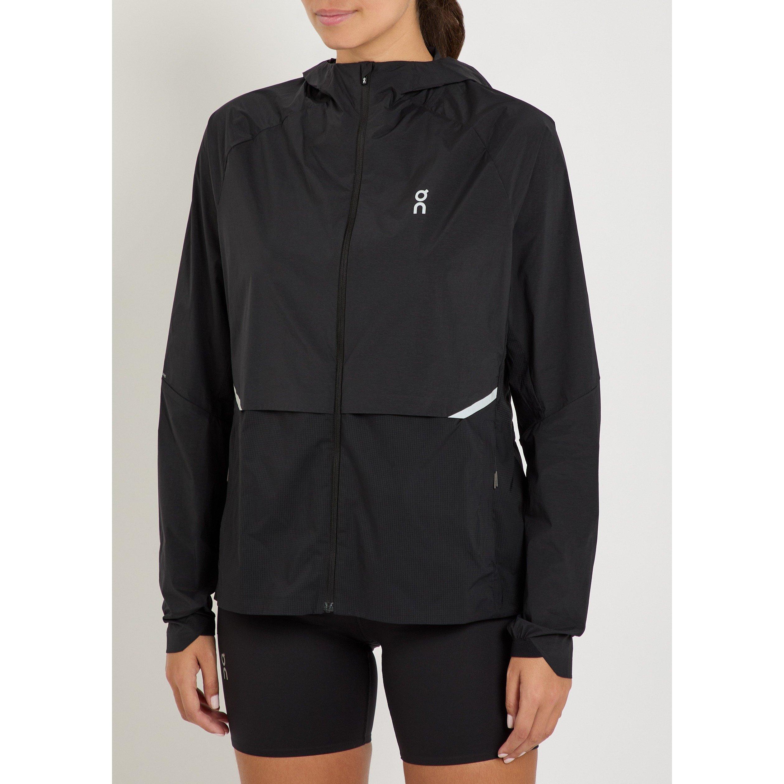 BLACK - On - Women's J Core Water-Resistant Running Jacket - 2