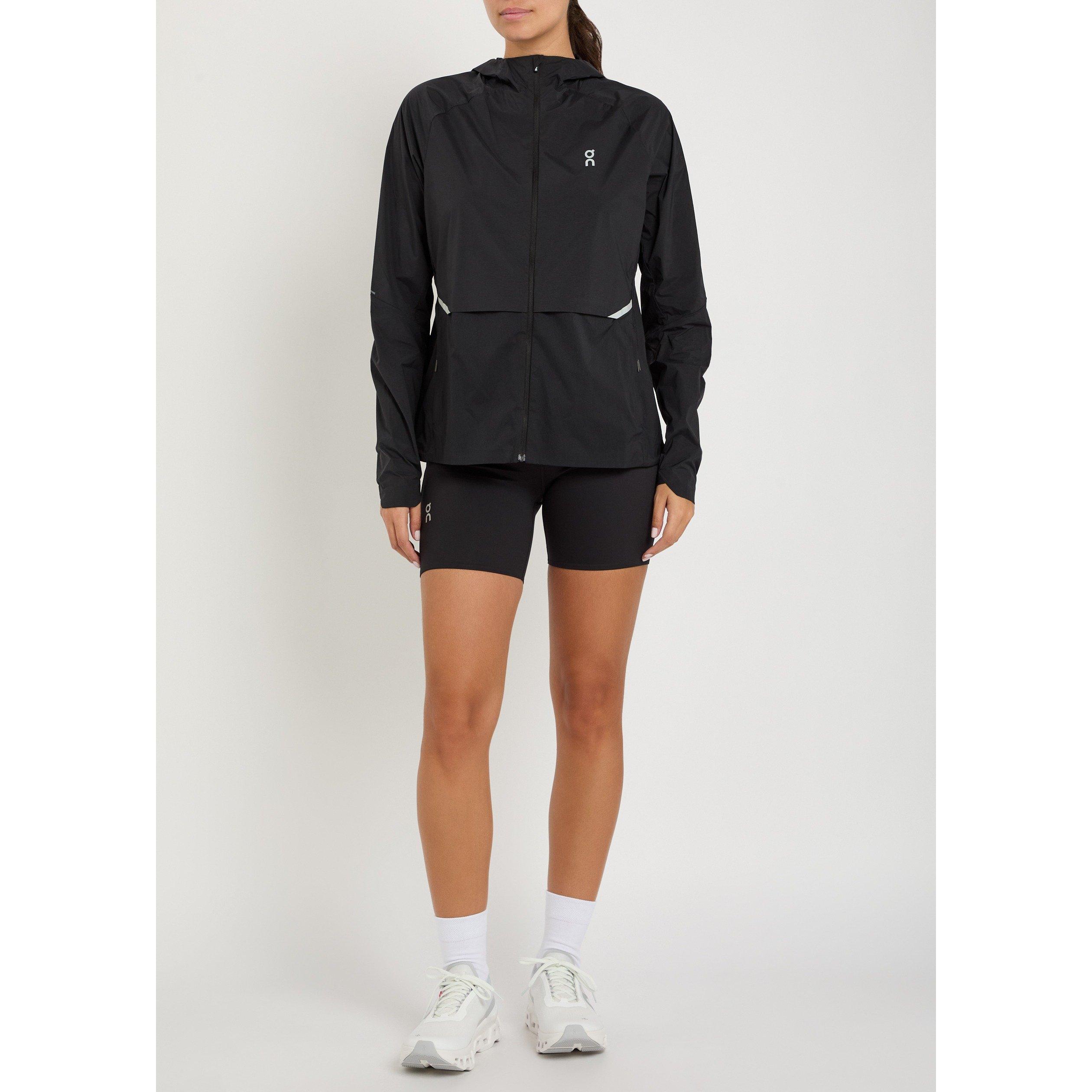 BLACK - On - Women's J Core Water-Resistant Running Jacket - 5