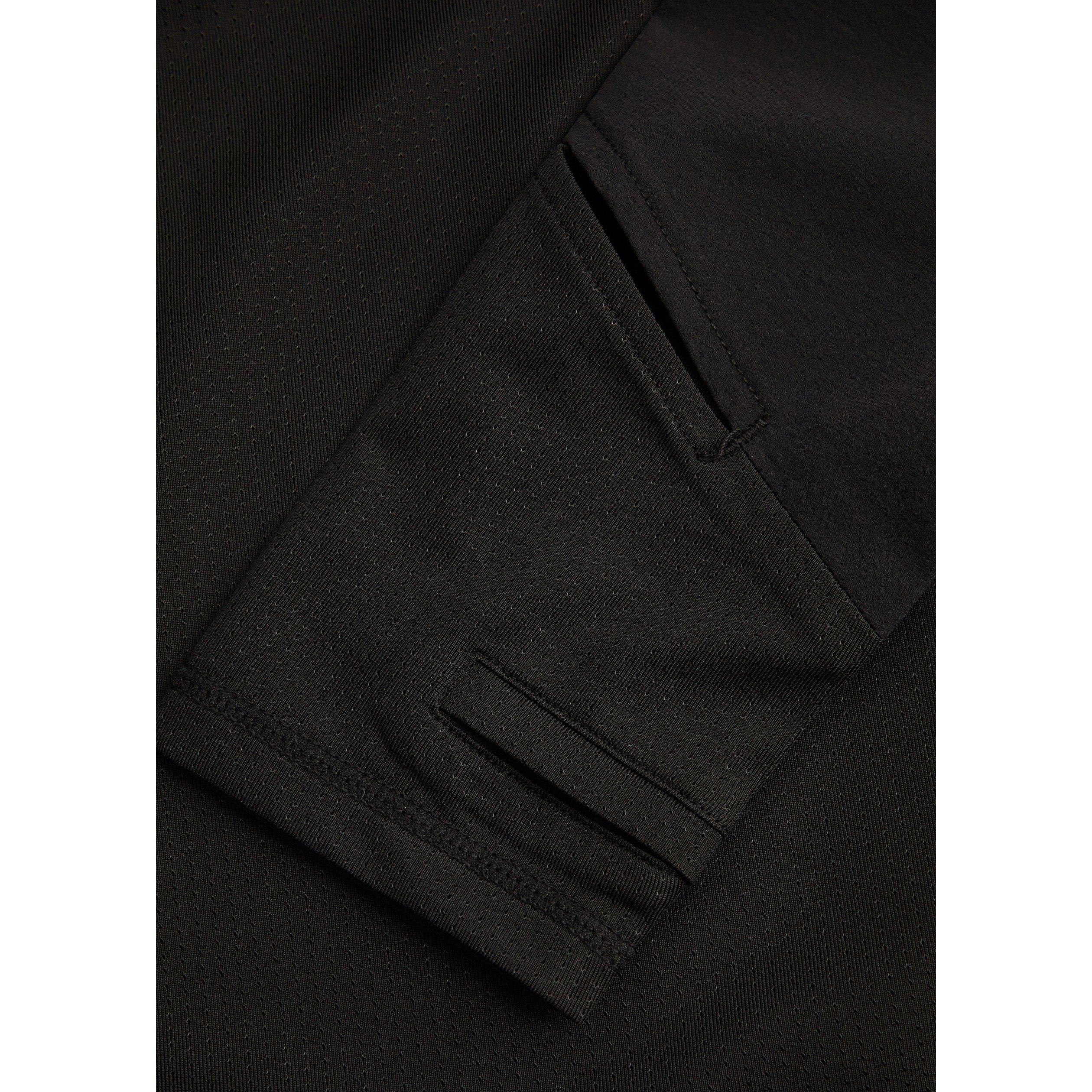 BLACK - Represent 247 - Men's 247 Quarter-Zip Running Jacket - 4