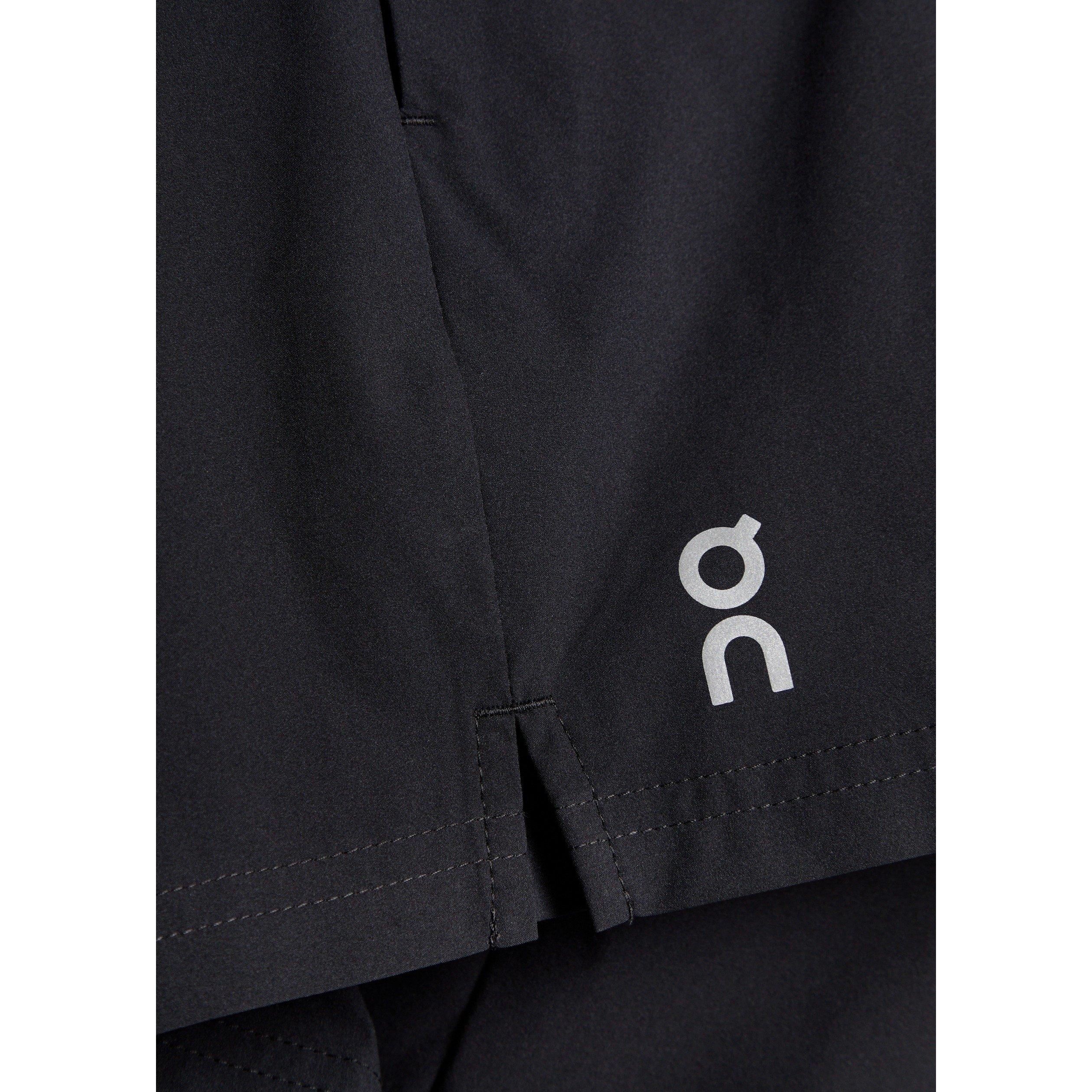 BLACK - On - Women's Core Running Shorts - 4