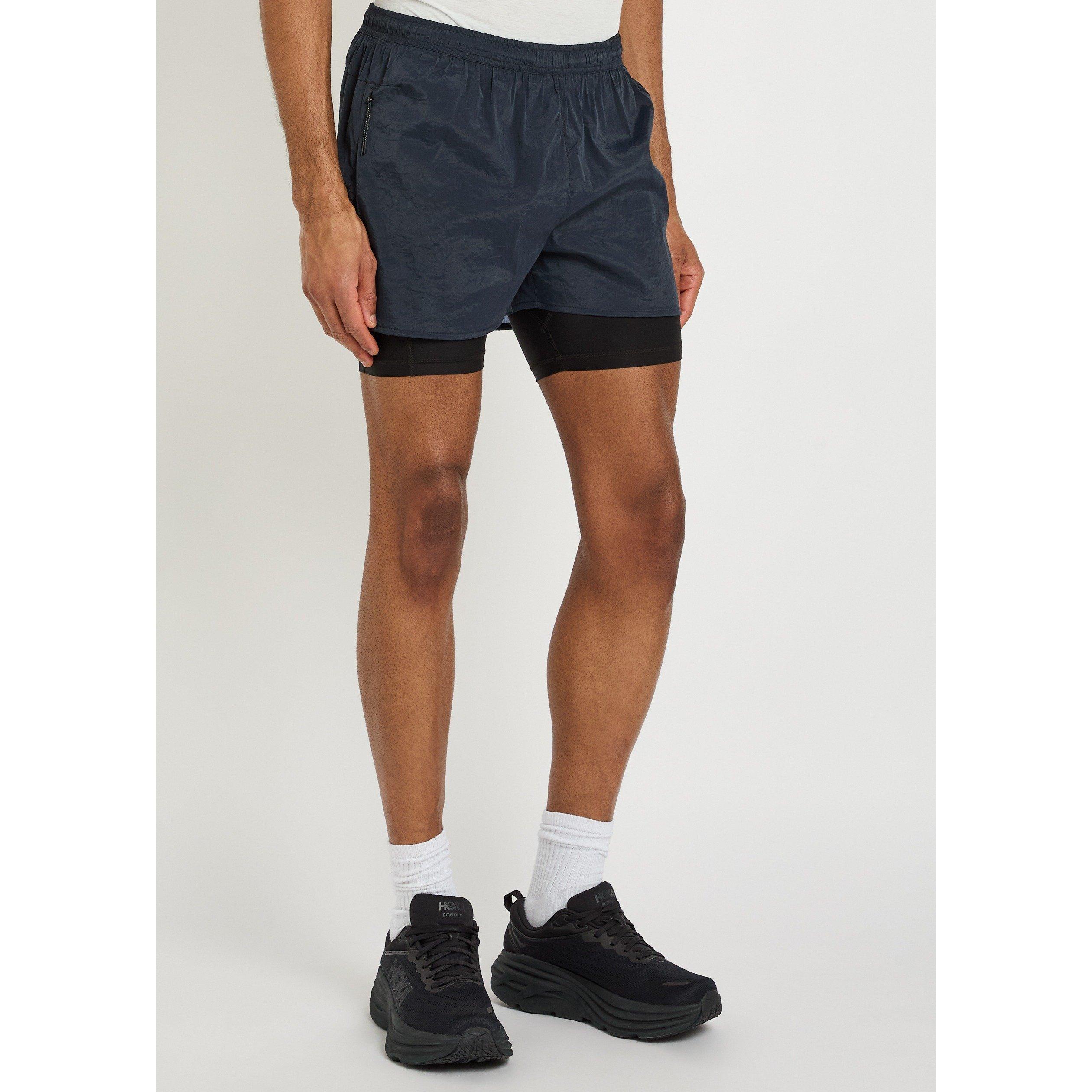 NAVY - Literary Sport - Men's Myles Run Shorts - 2