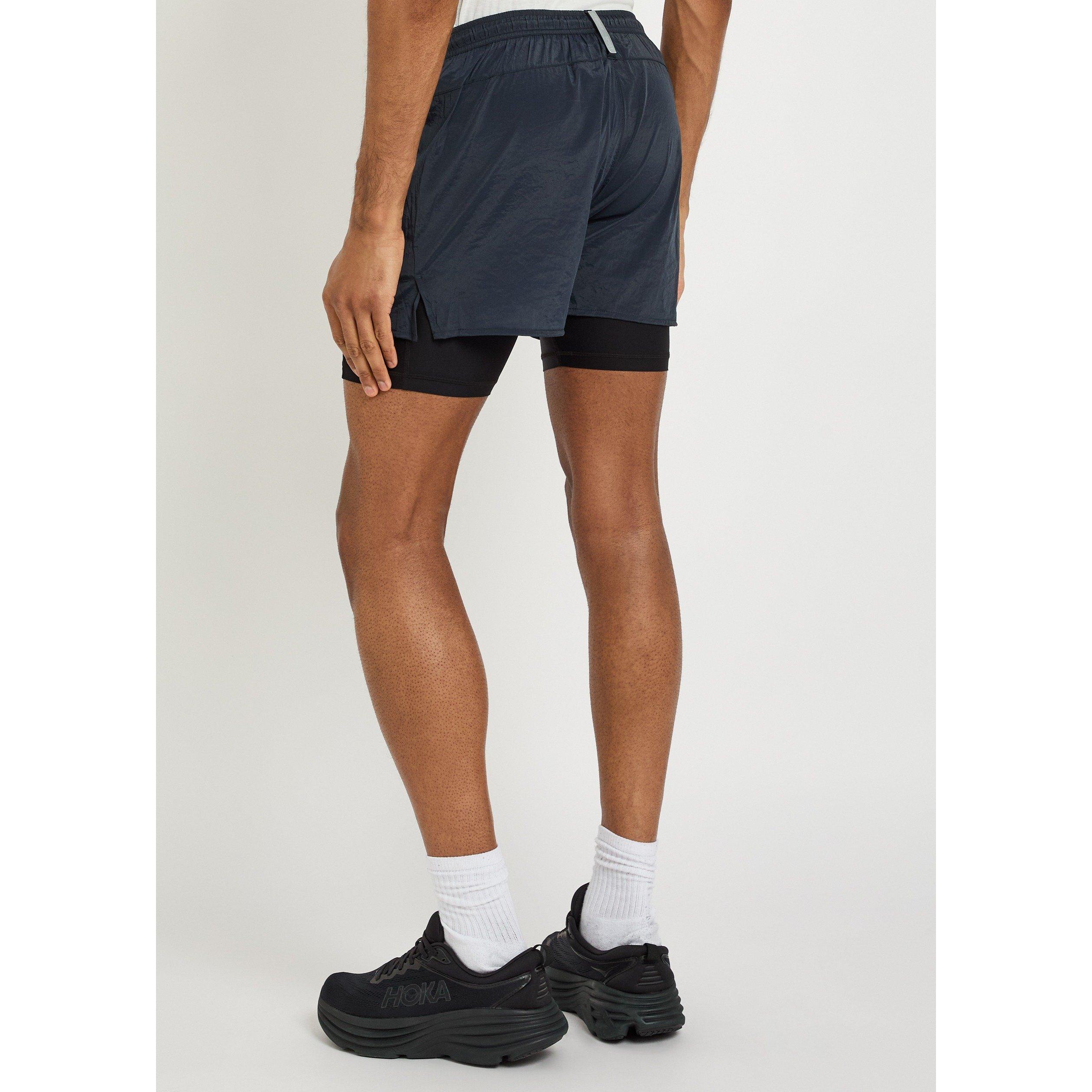 NAVY - Literary Sport - Men's Myles Run Shorts - 3