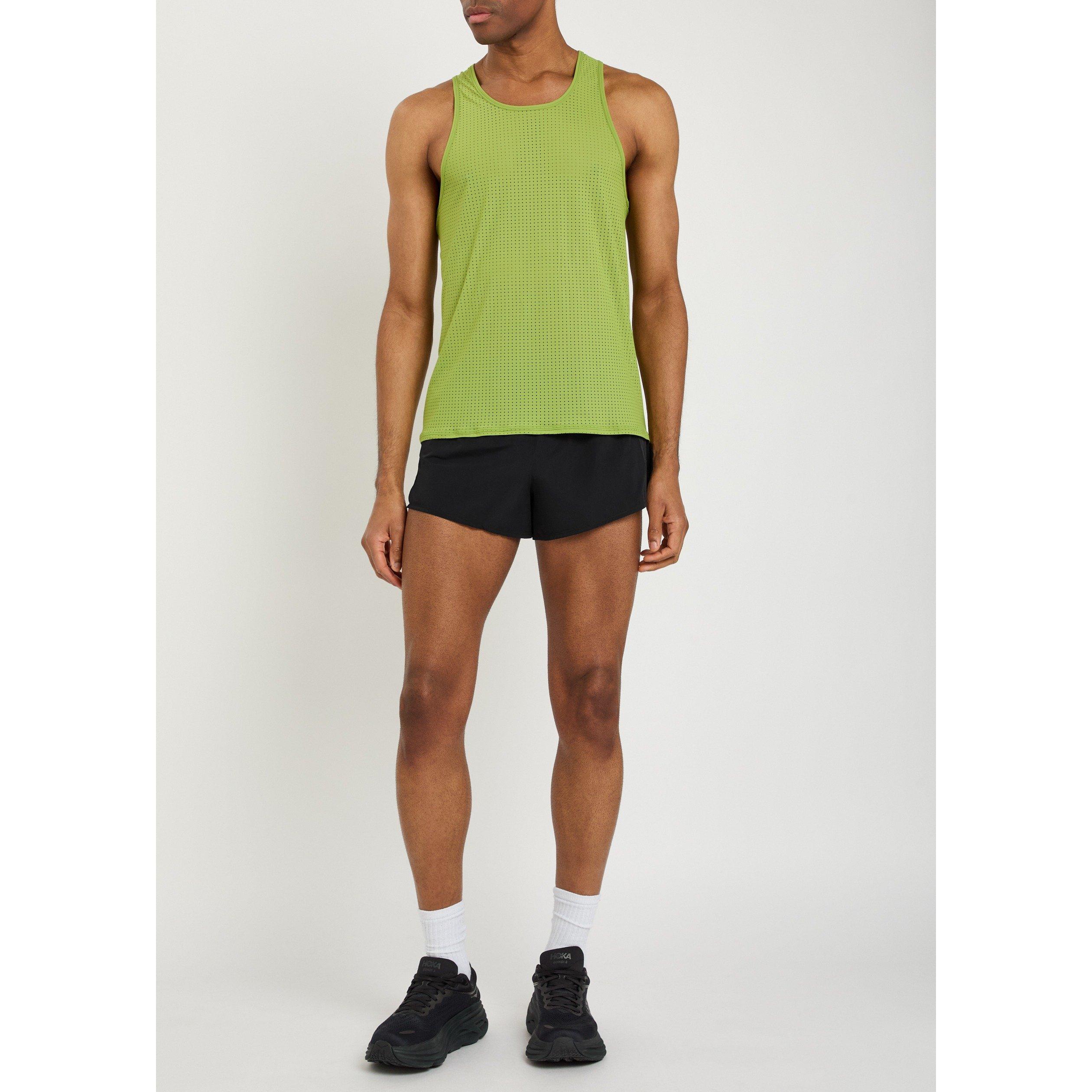 BLACK - Literary Sport - Morrison Run Split Shorts with - 5