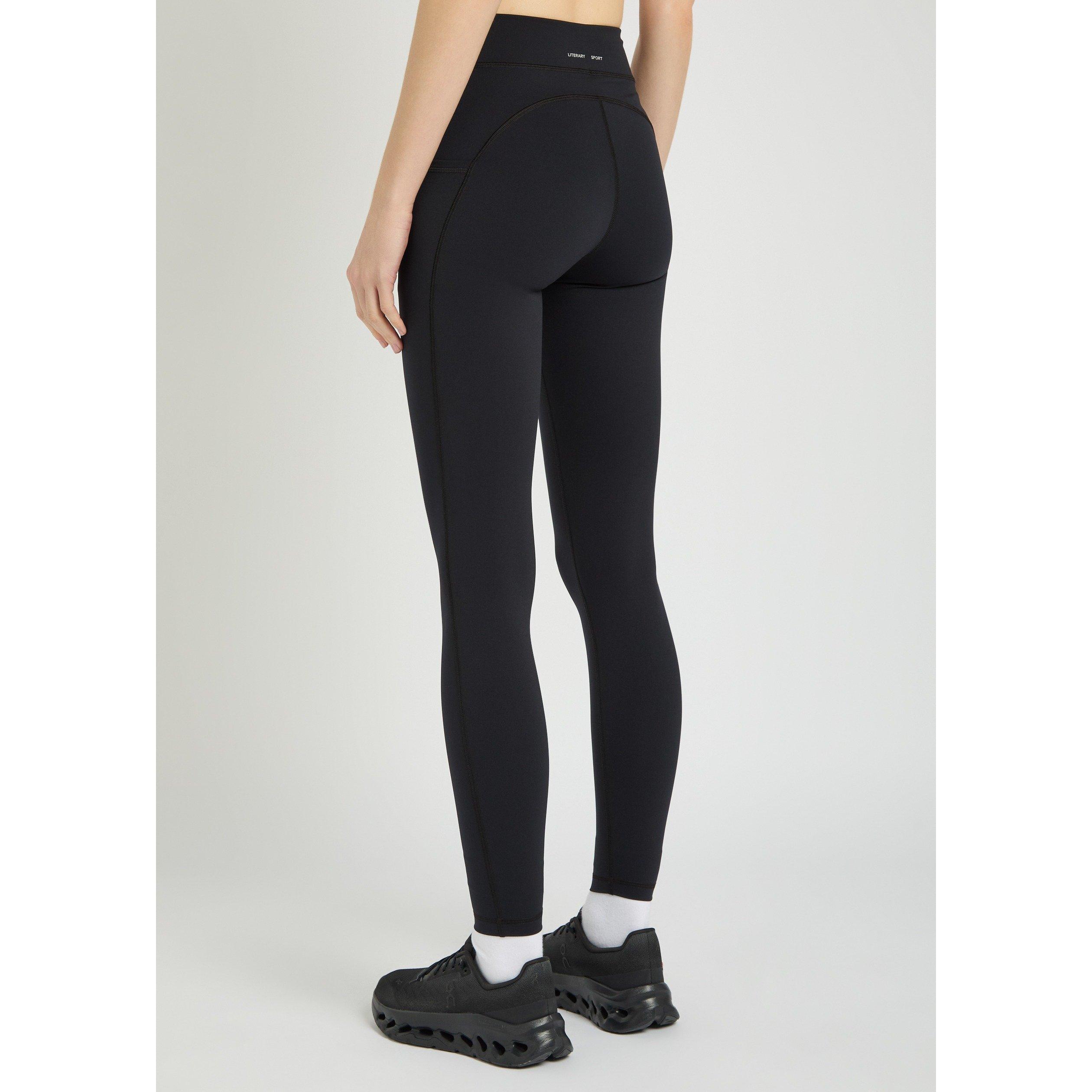 BLACK - Literary Sport - Women's Emma Skinny-Fit Running Tights - 3