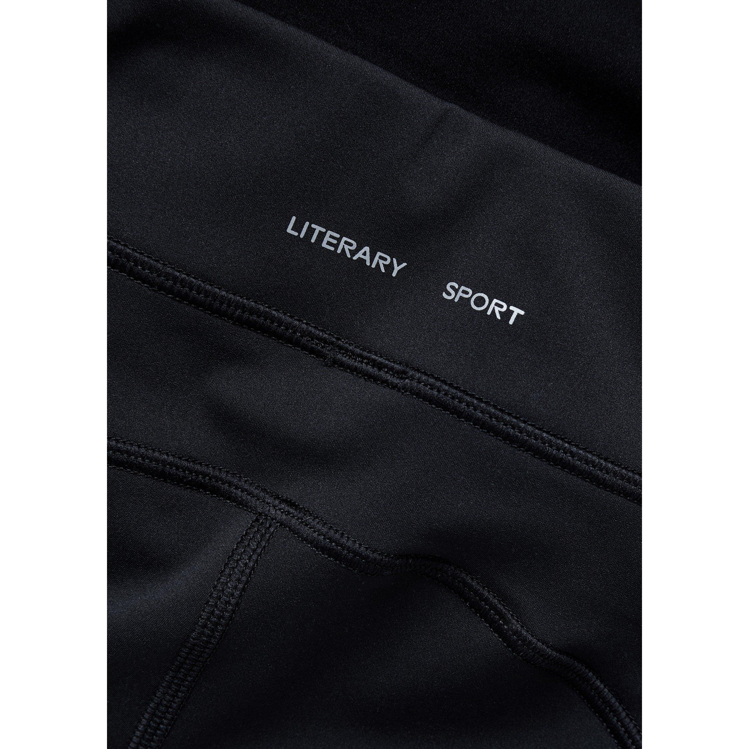 BLACK - Literary Sport - Women's Emma Skinny-Fit Running Tights - 4