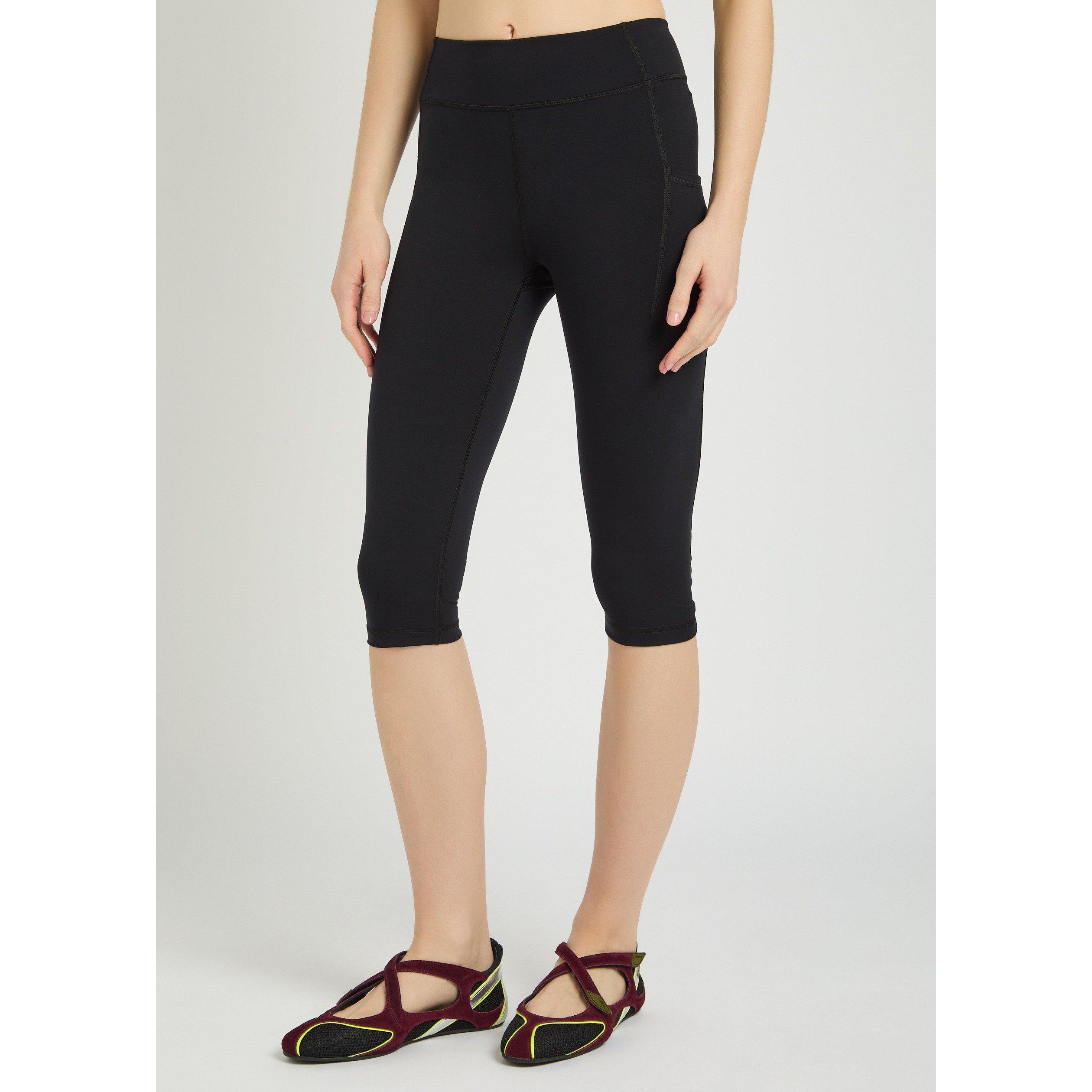 BLACK - Literary Sport - Women's Lena High-Waisted Slim-Fit Capri Tights - 2