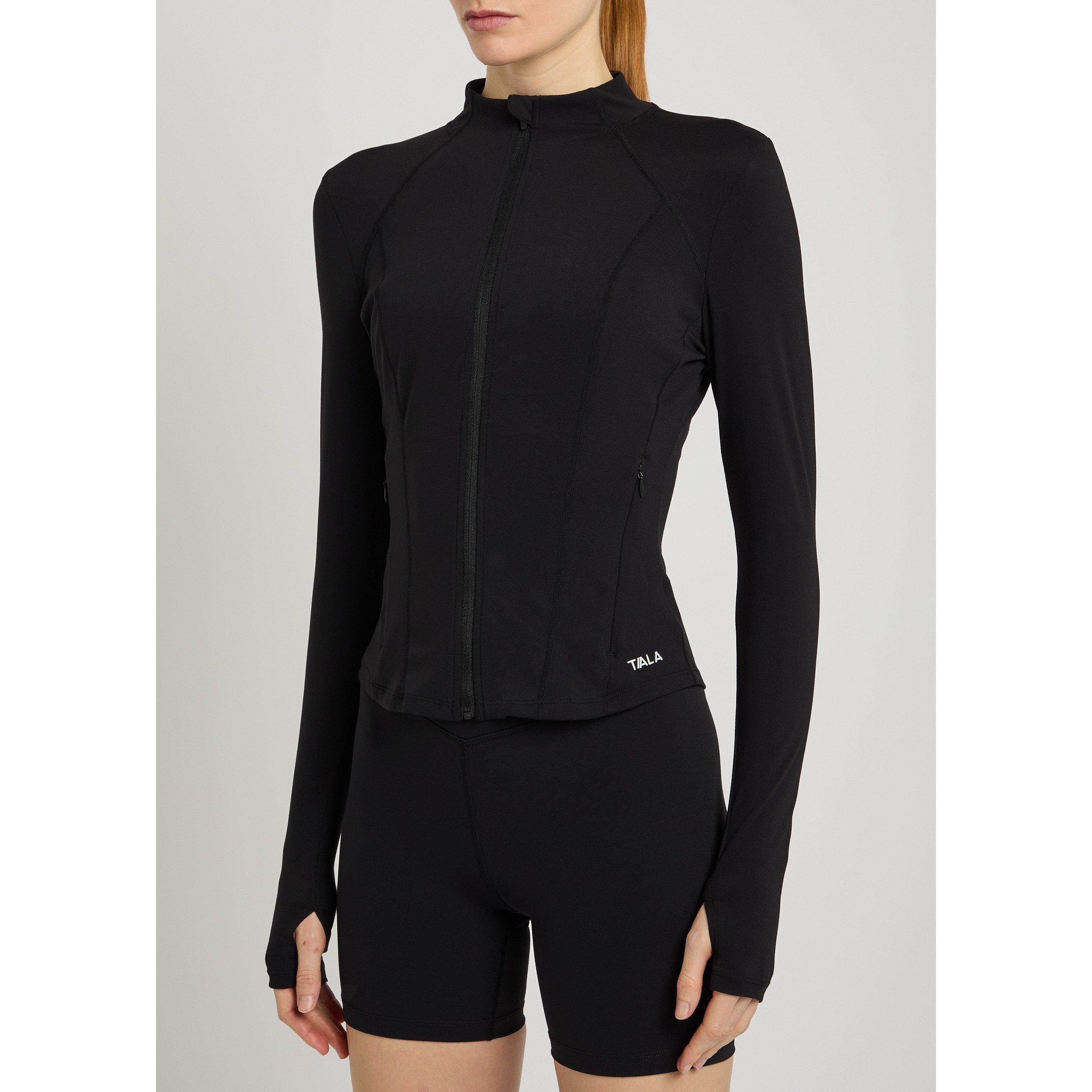 BLACK - TALA - J DAYFLEX ZIPFRNT RUN JACKET - 2
