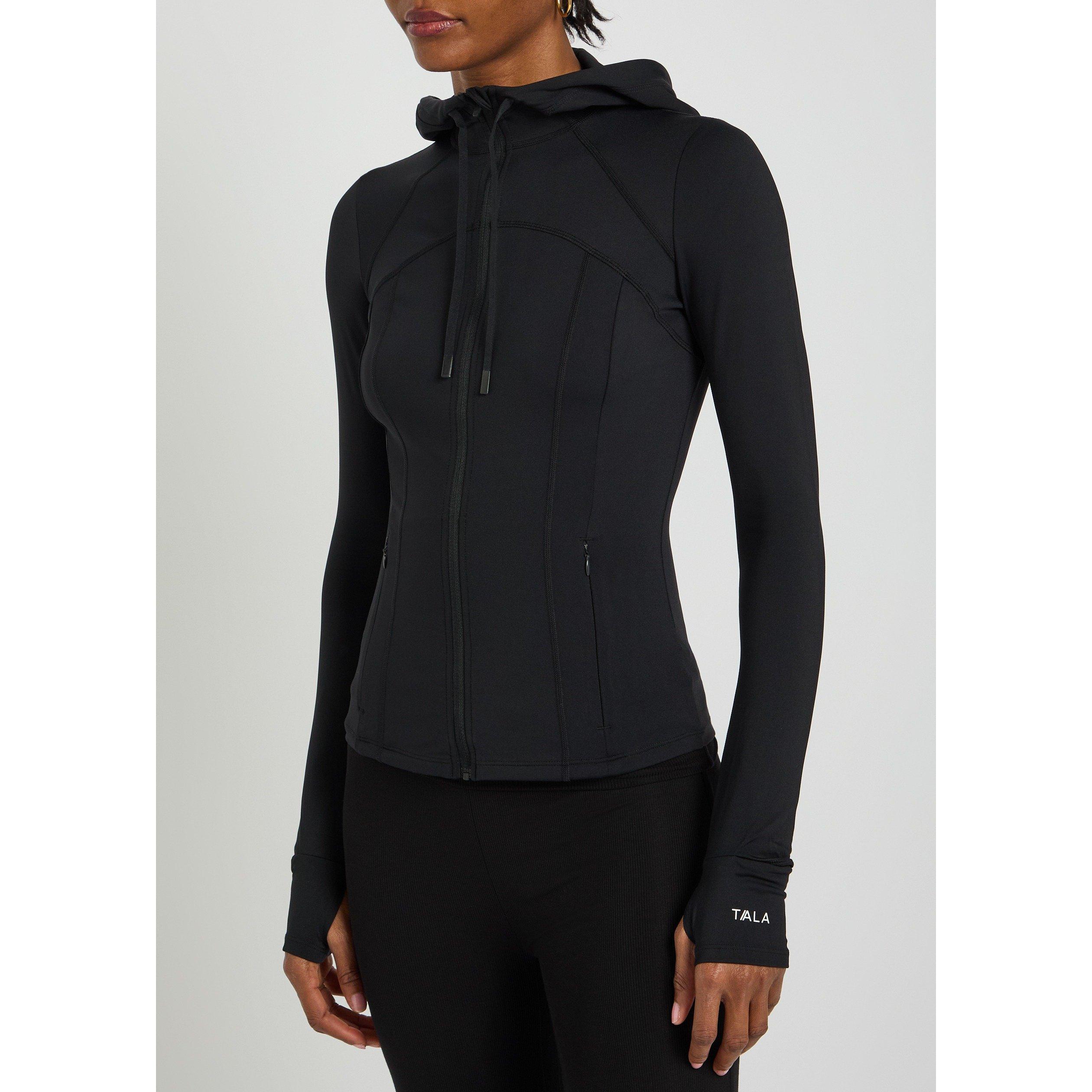 BLACK - TALA - J SKINLUXE HOOD RUNNING JACKET - 2