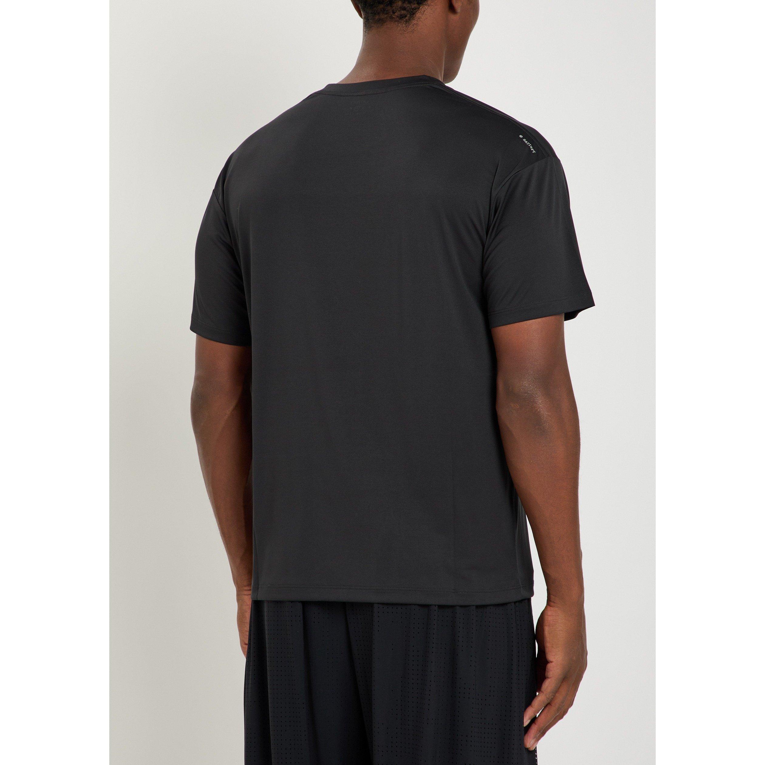 BLACK - Satisfy - Men's Auralite Short-Sleeve Relaxed-Fit T-Shirt - 3