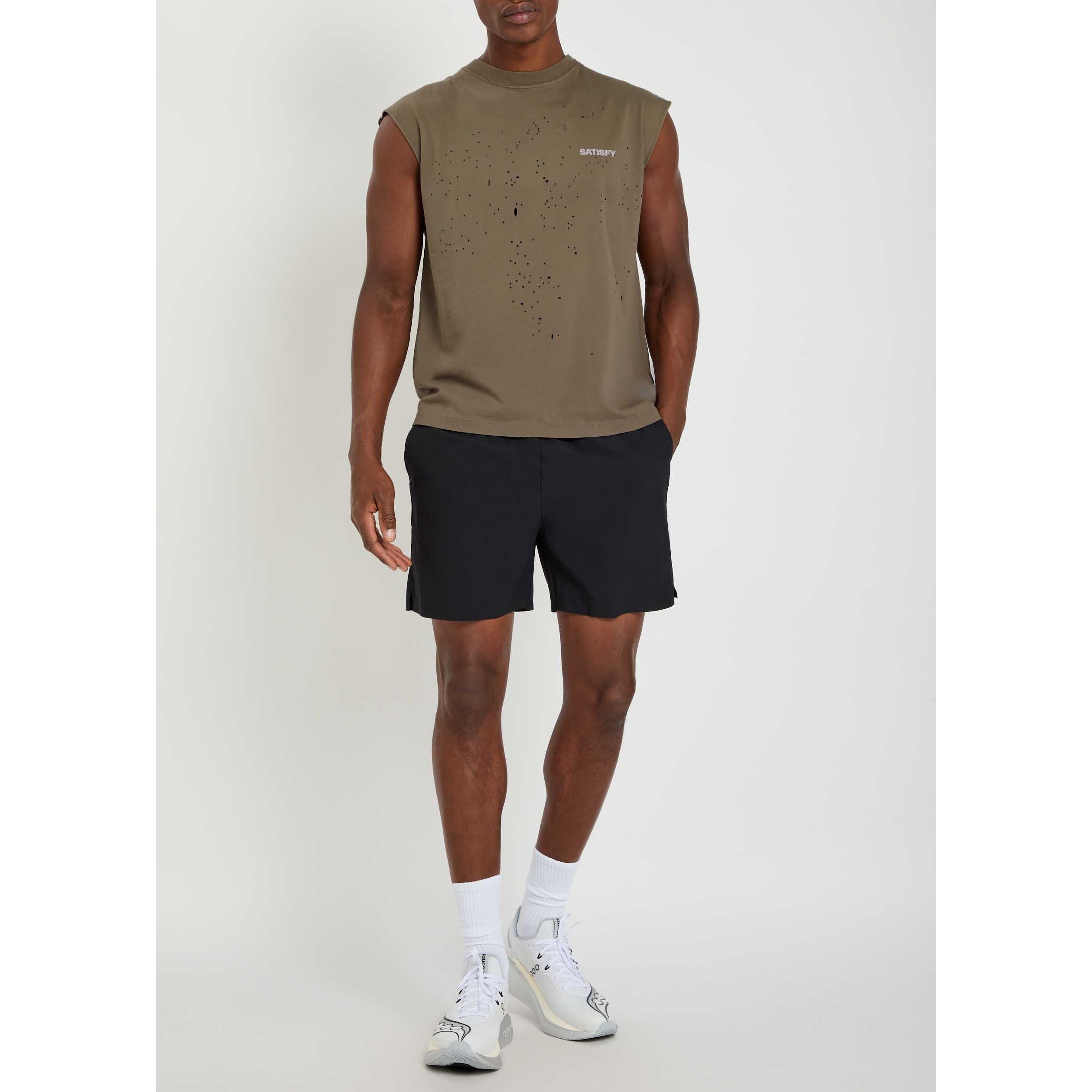 GREY - Satisfy - Men's MothTech Muscle Cotton Vest - 5