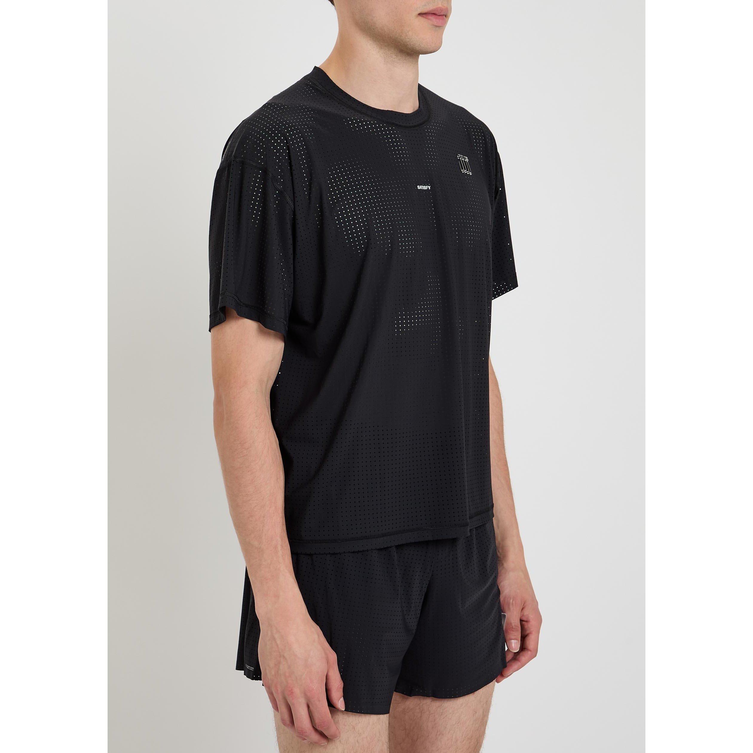 BLACK - Satisfy - Men's Space-O Short-Sleeve Oversized-Fit T-Shirt - 2