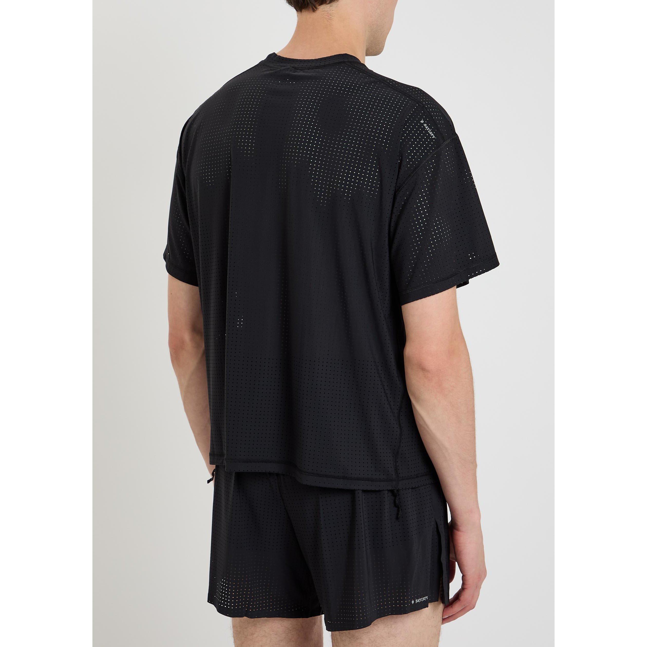 BLACK - Satisfy - Men's Space-O Short-Sleeve Oversized-Fit T-Shirt - 3