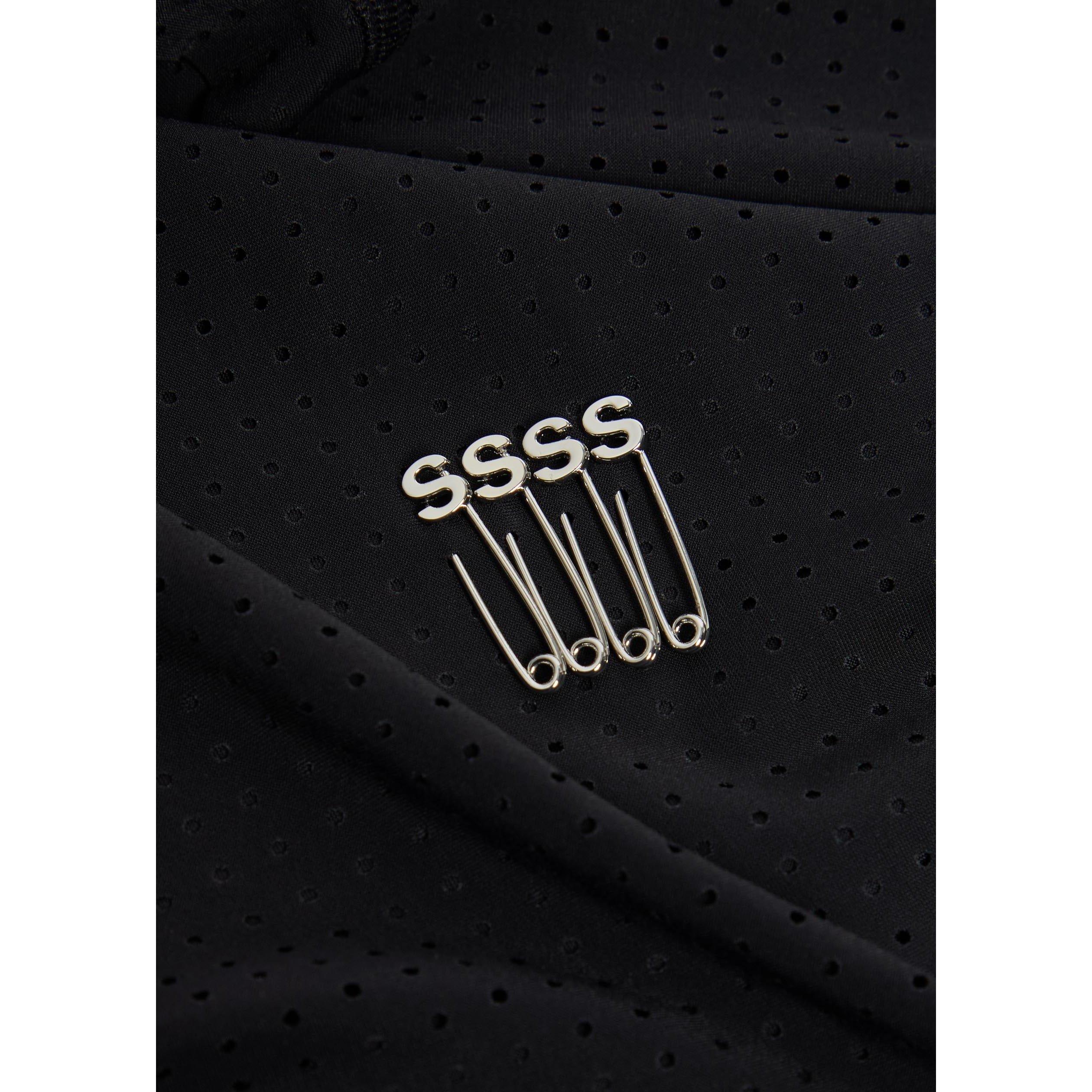 BLACK - Satisfy - Men's Space-O Short-Sleeve Oversized-Fit T-Shirt - 4