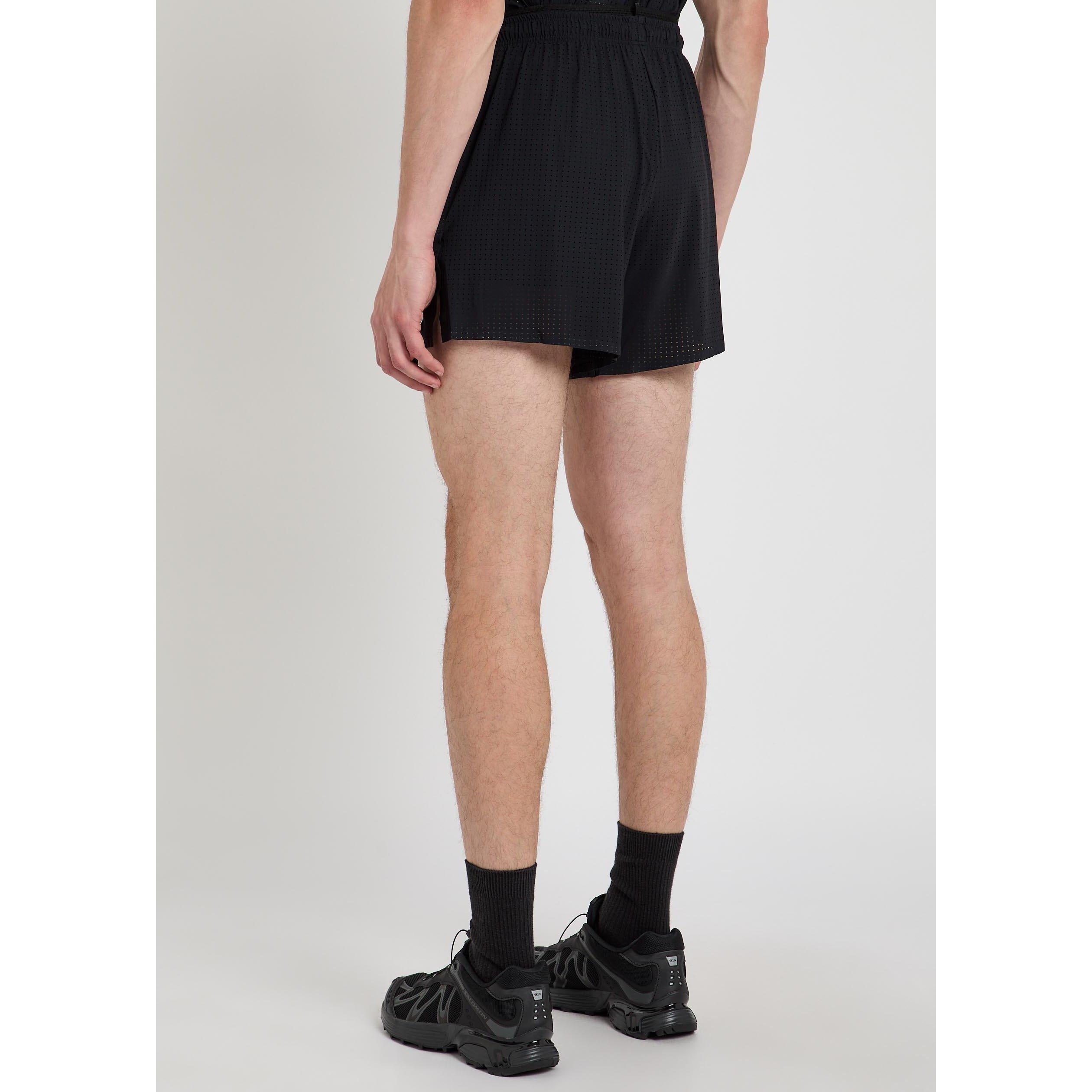 BLACK - Satisfy - Men's Space-O 5 Running Shorts - 3