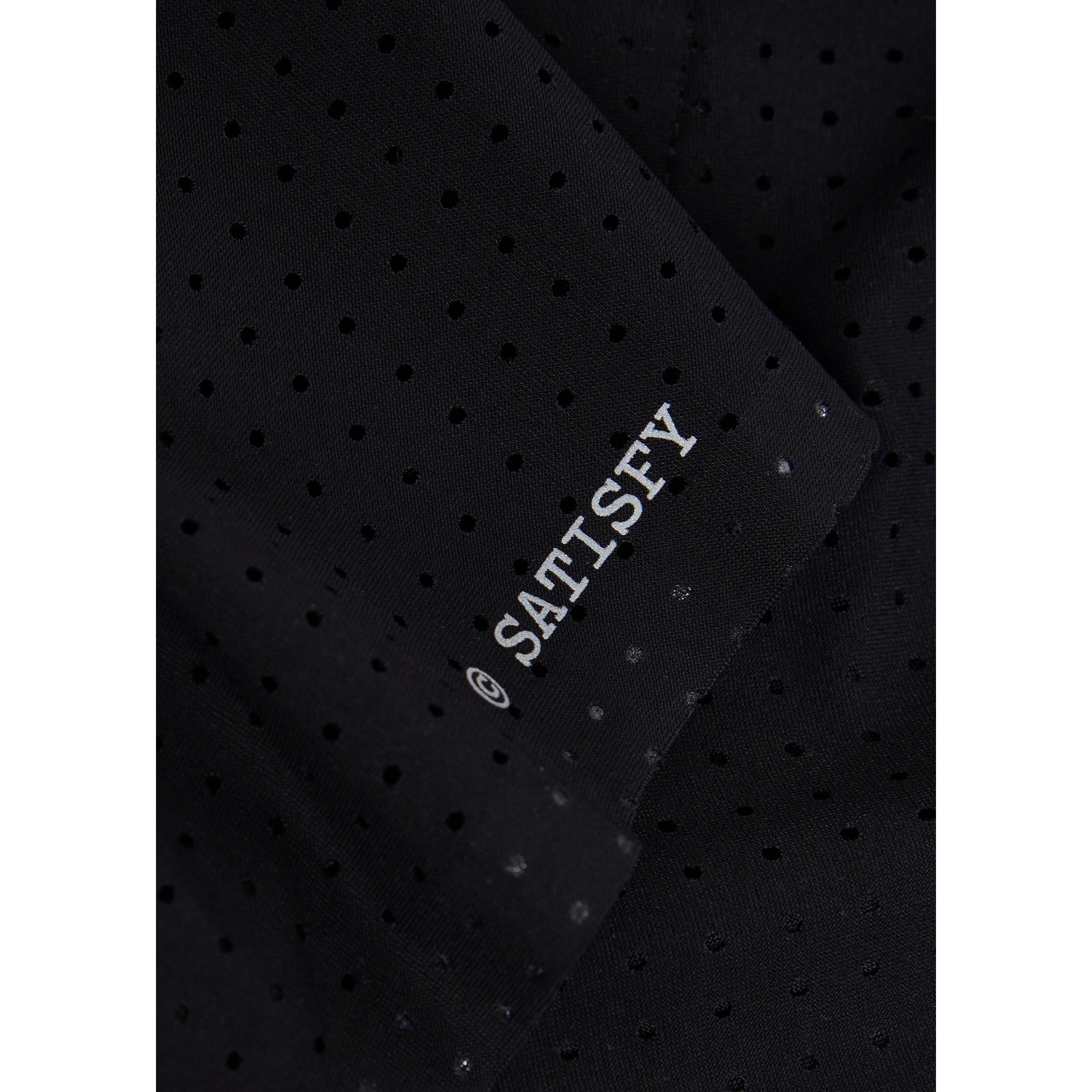 BLACK - Satisfy - Men's Space-O 5 Running Shorts - 4
