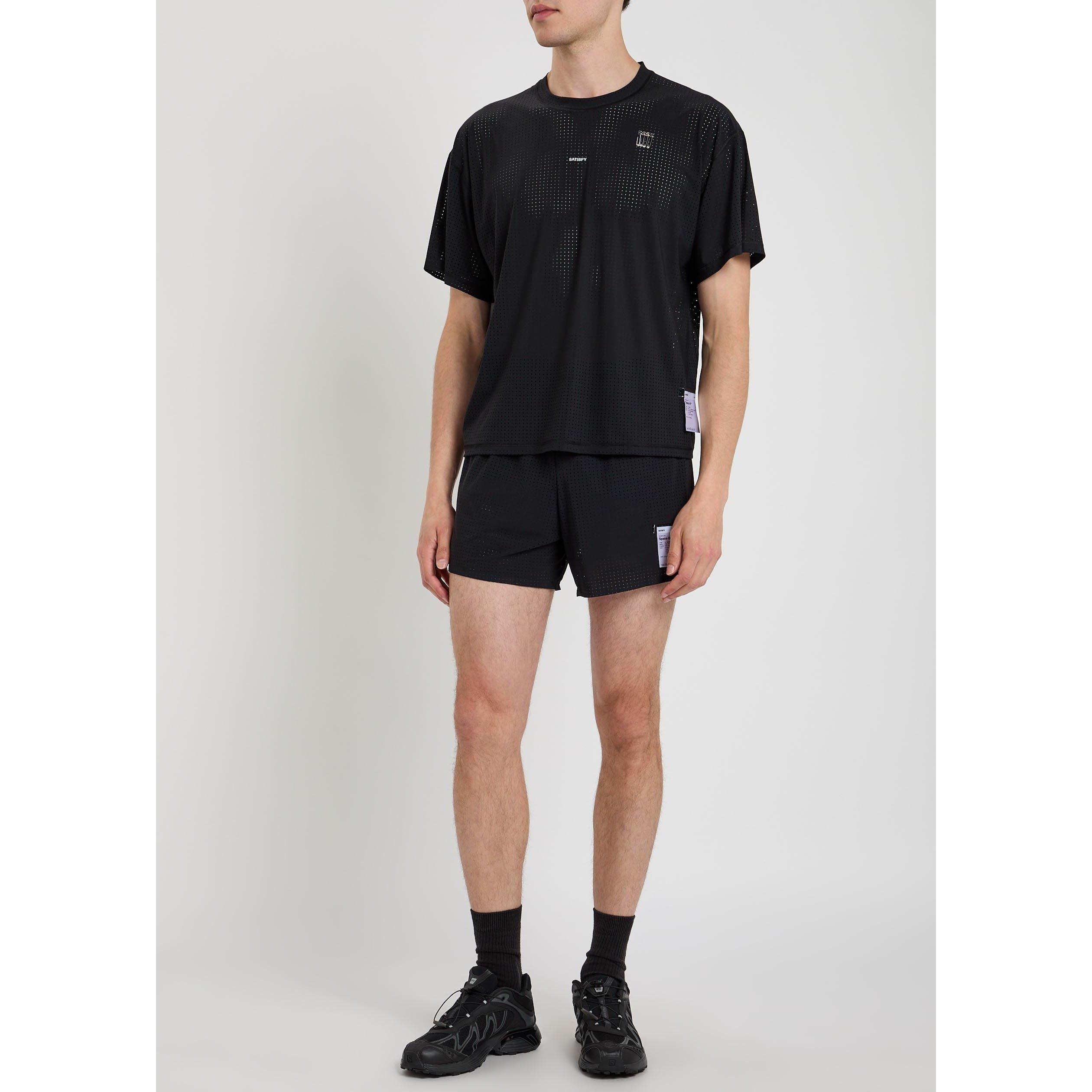 BLACK - Satisfy - Men's Space-O 5 Running Shorts - 5