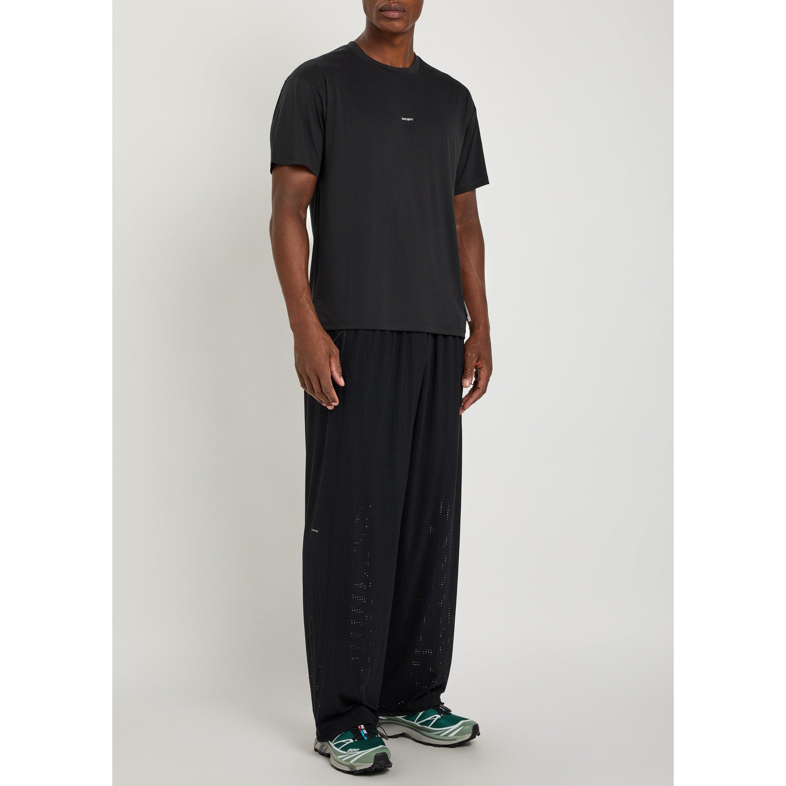 BLACK - Satisfy - Men's Space-O Performance Relaxed-Fit Tracksuit Bottoms - 5