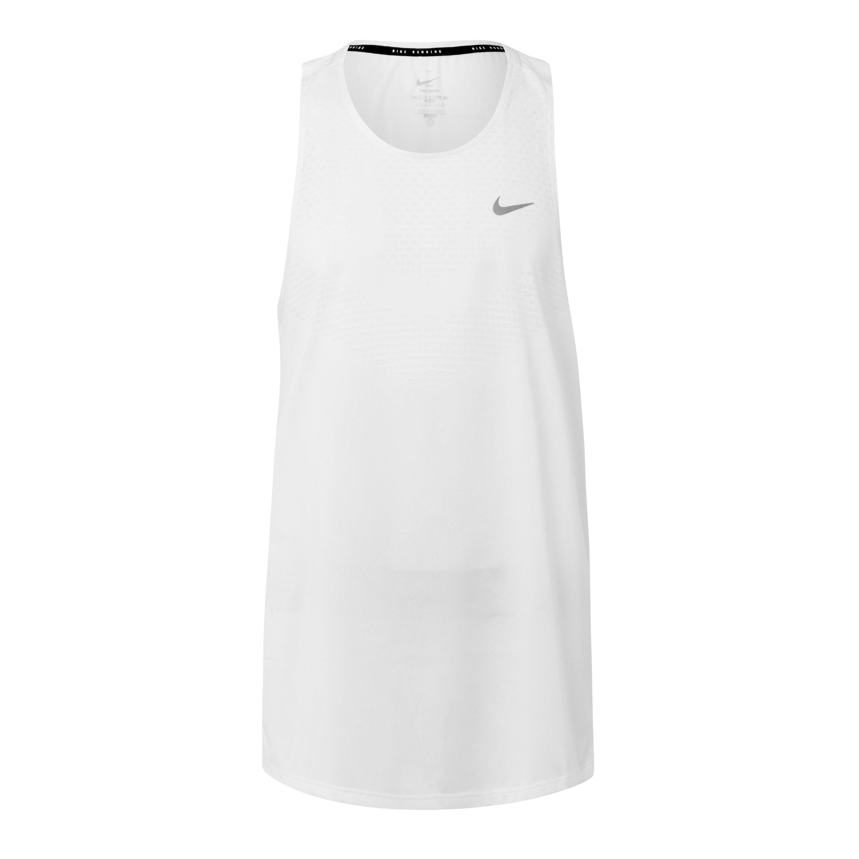 WHITE - Nike - NIKE DFADV STRIDE TANK - 1