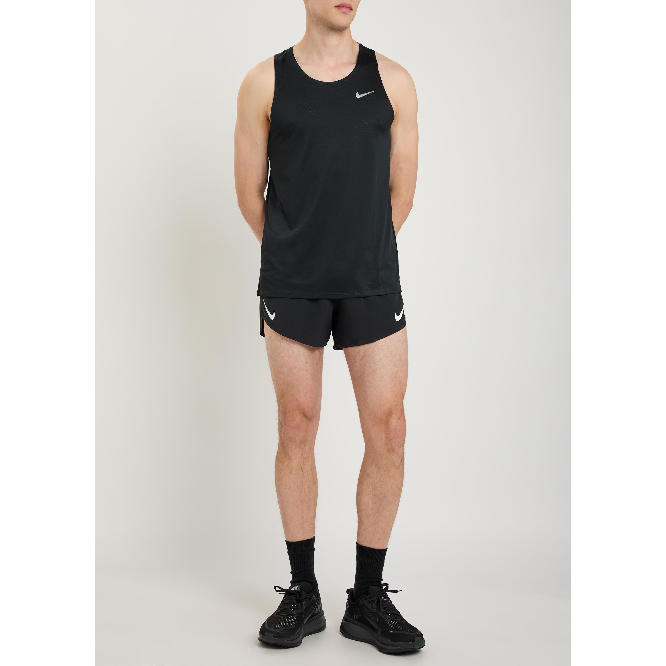 BLACK - Nike - Men's Stride Scoop-Neck Running Vest - 5