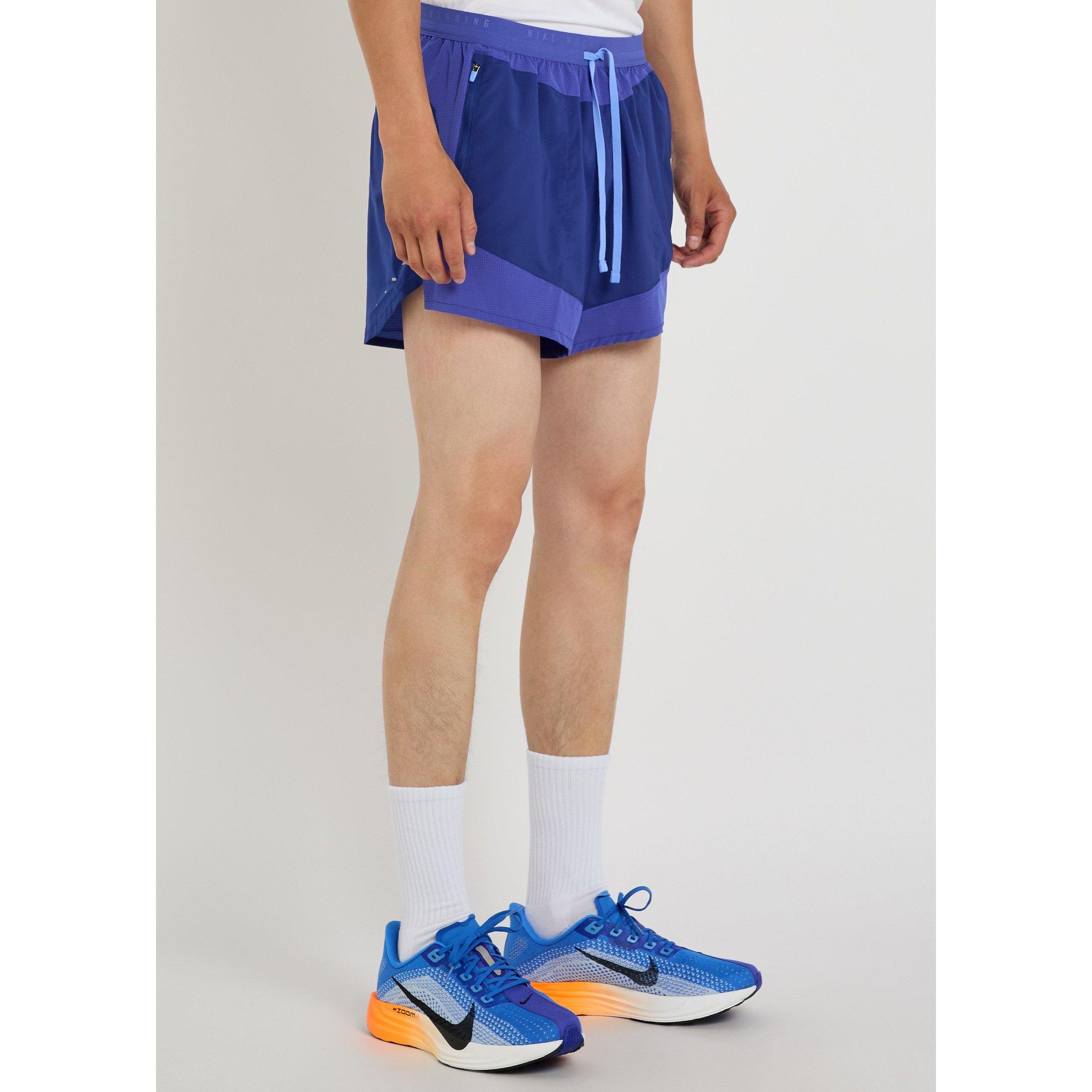 BLUE - Nike - NIKE DRIFIT 5 IN RUN SHORT - 2