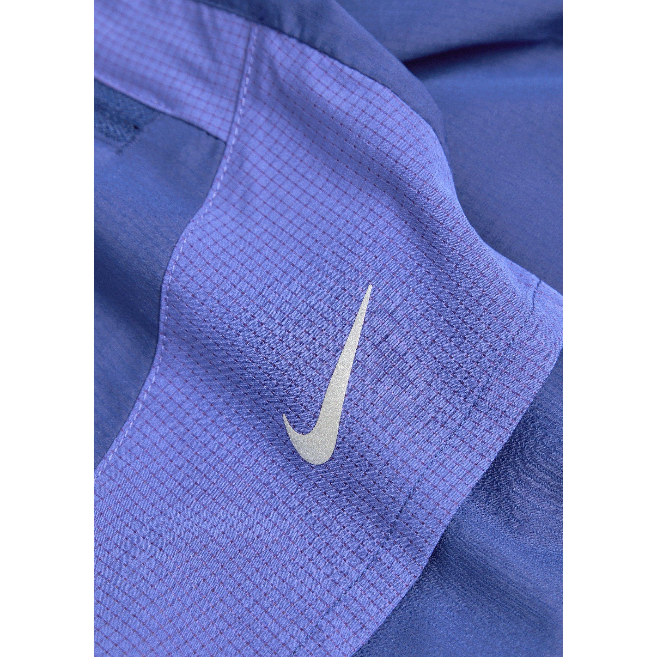 BLUE - Nike - NIKE DRIFIT 5 IN RUN SHORT - 4