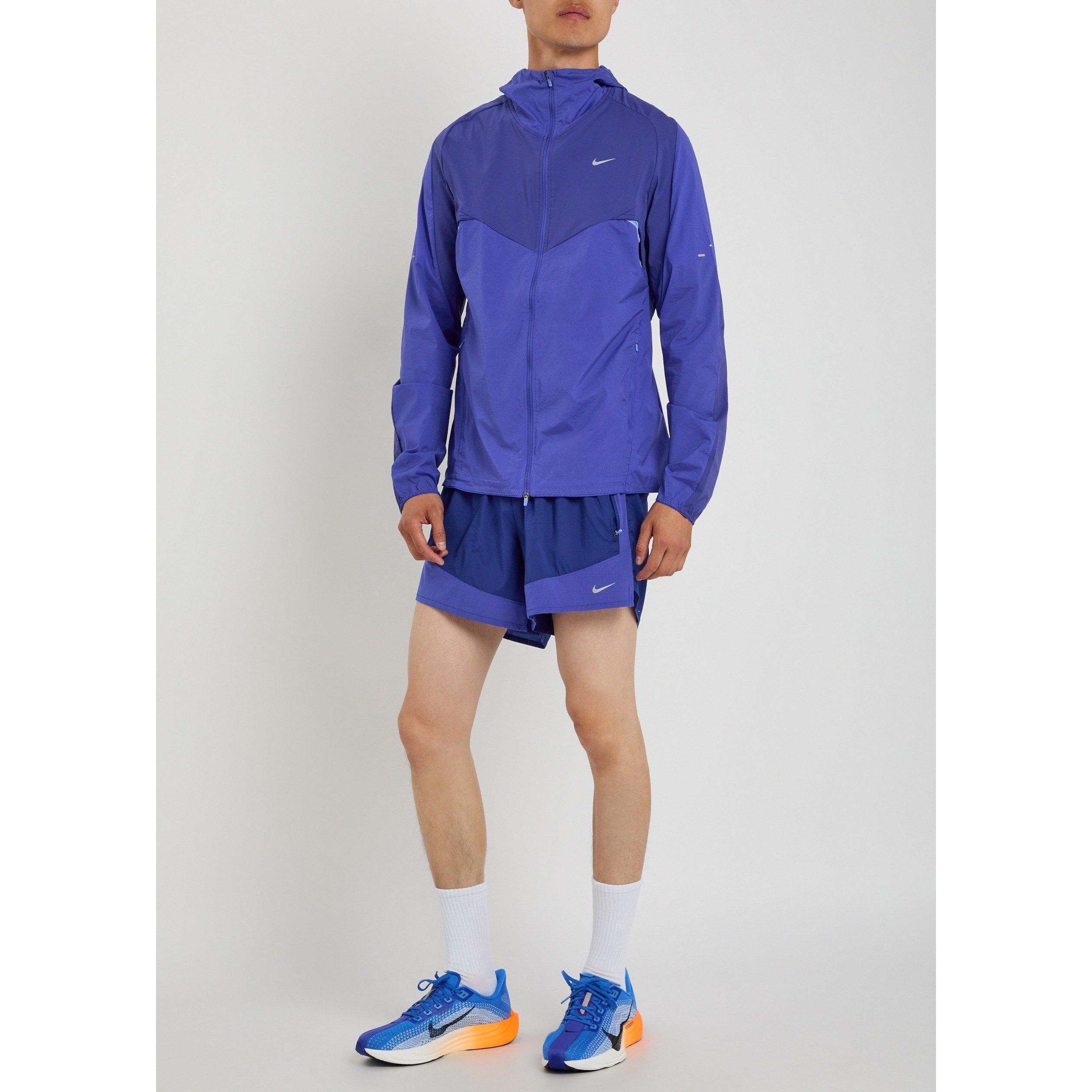 BLUE - Nike - NIKE DRIFIT 5 IN RUN SHORT - 5