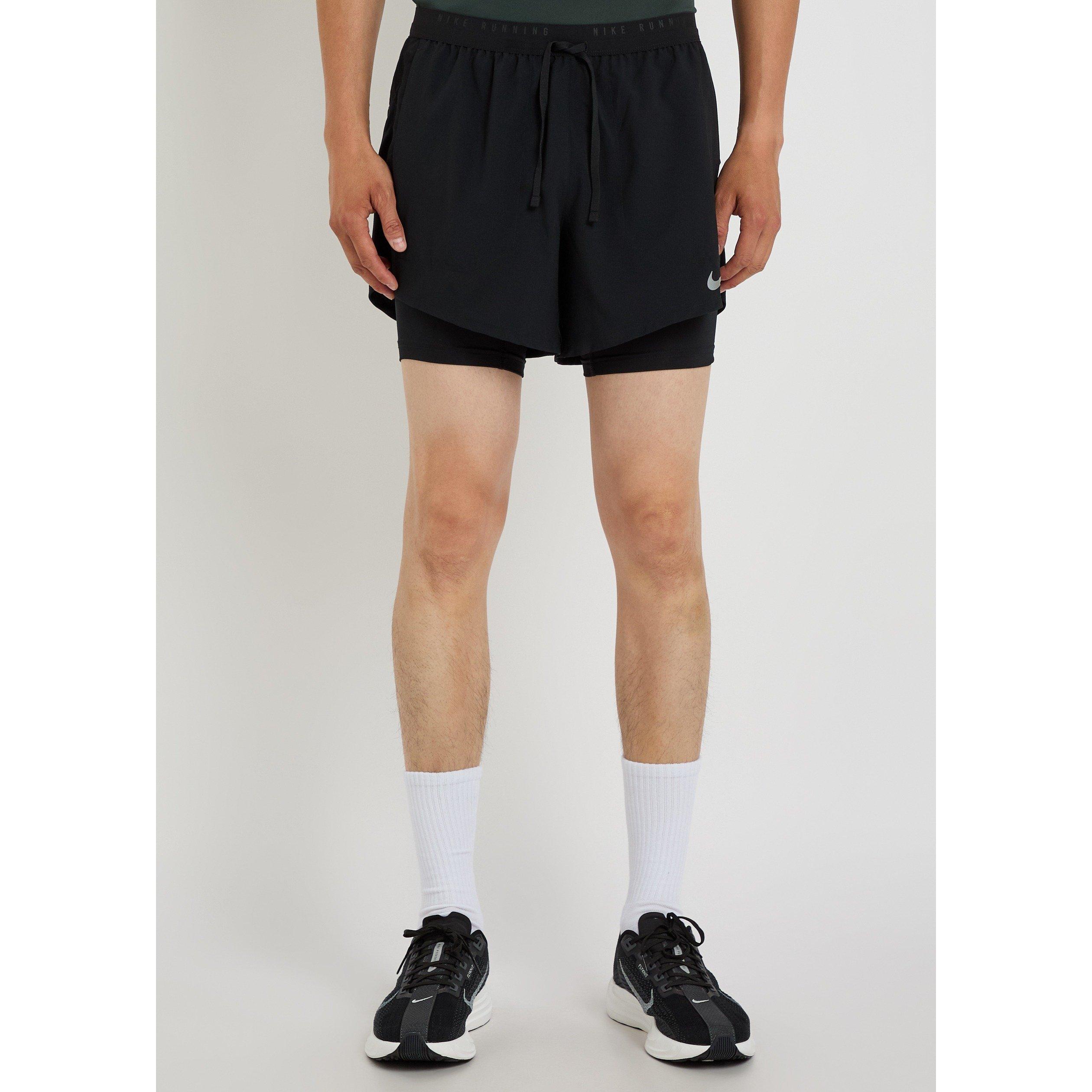 BLACK - Nike - NIKE DRIFIT 5 IN HYBRID SHORT - 2