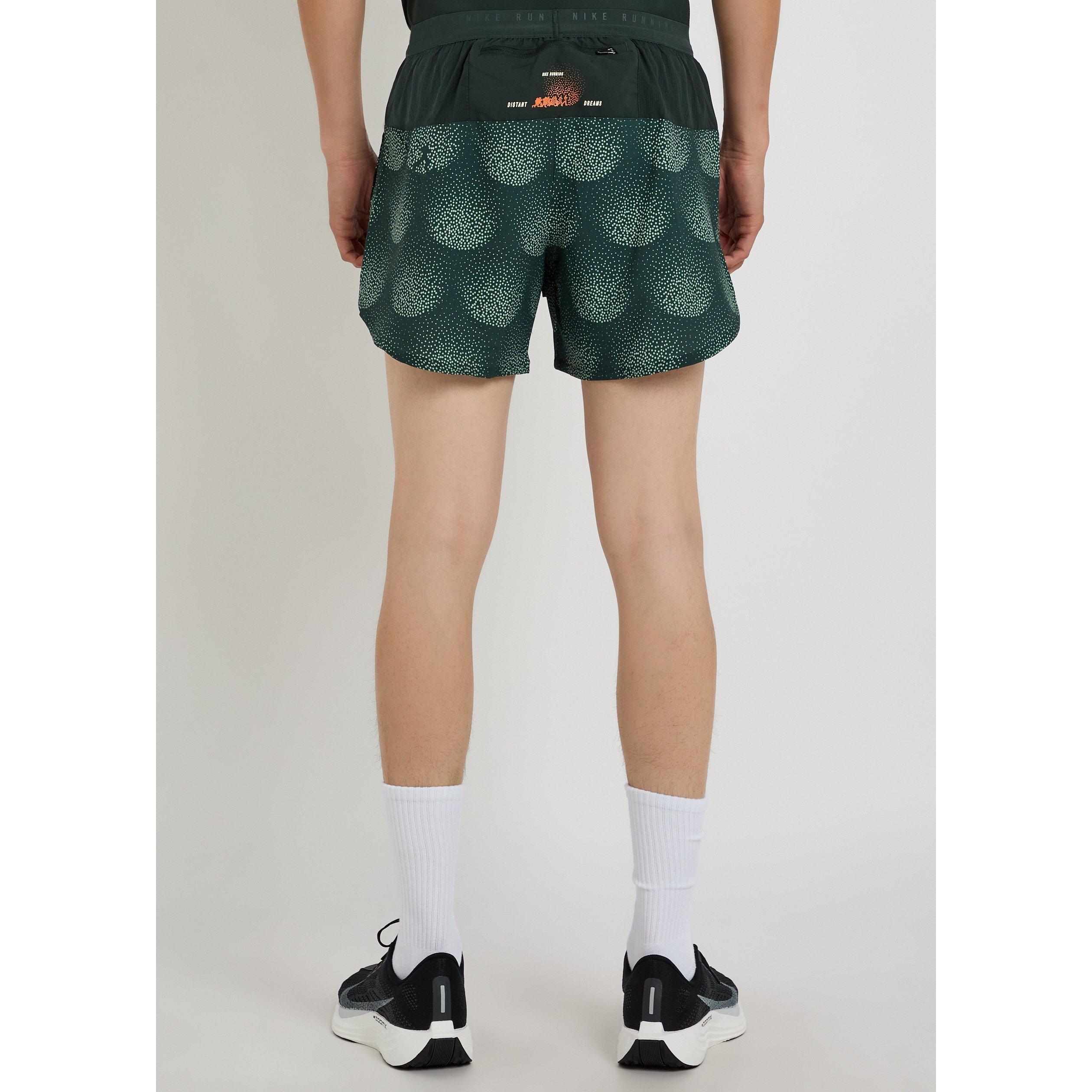 GREEN - Nike - NIKE DRIFIT 5 IN LINED SHORT - 3