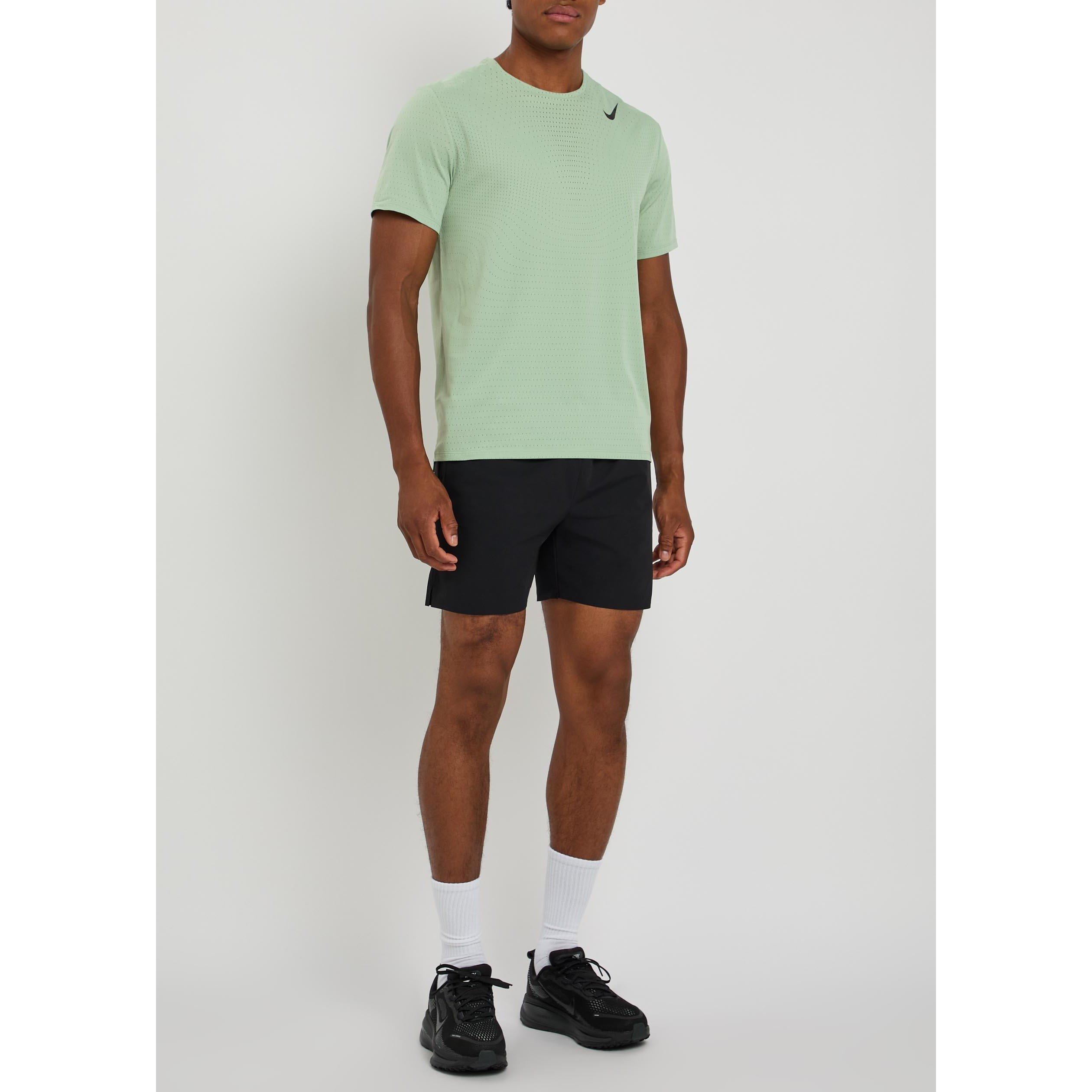 GREEN - Nike - NIKE DRIFIT AEROSWIFT RUN TEE - 5